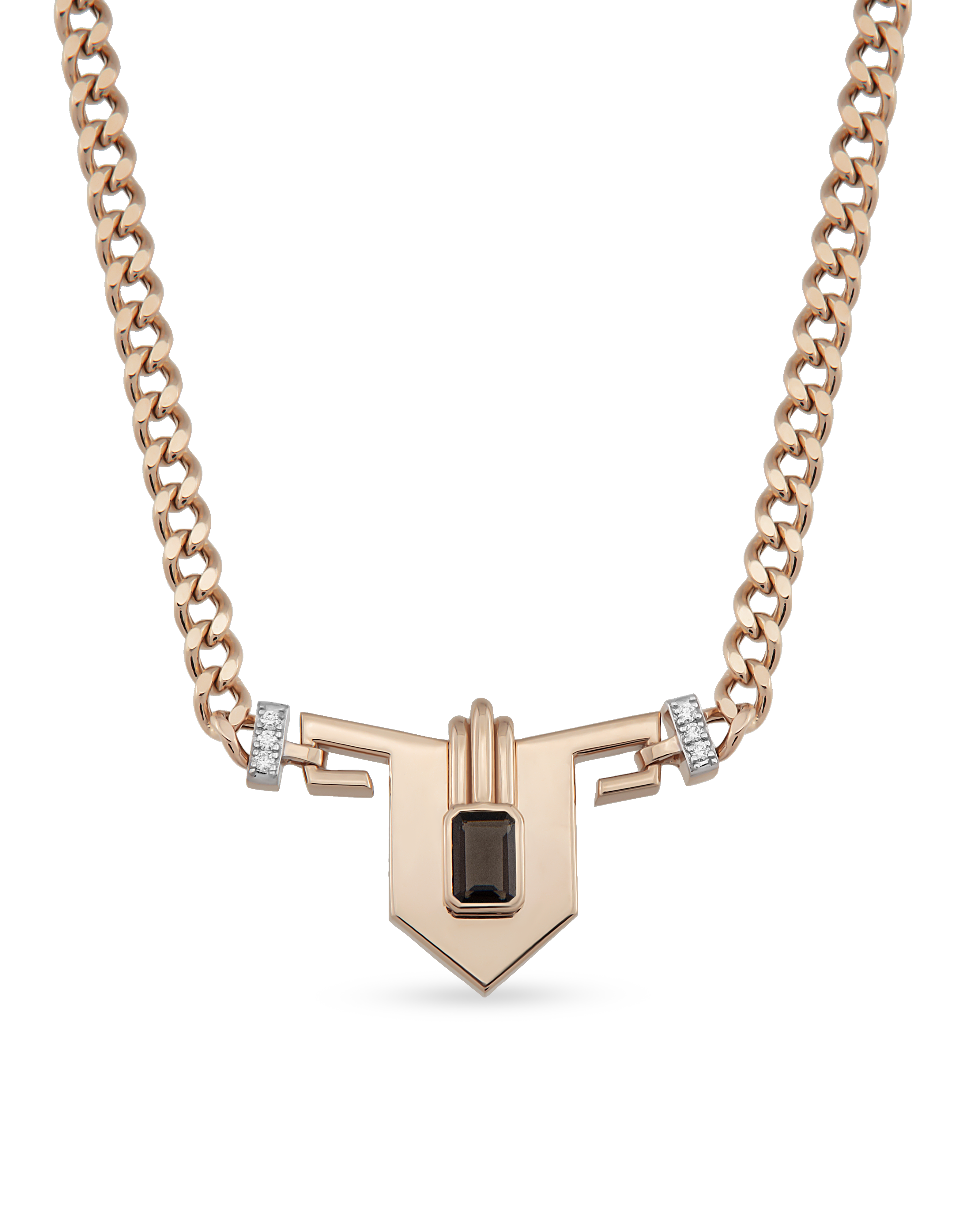 Steff Smoky Topaz Necklace