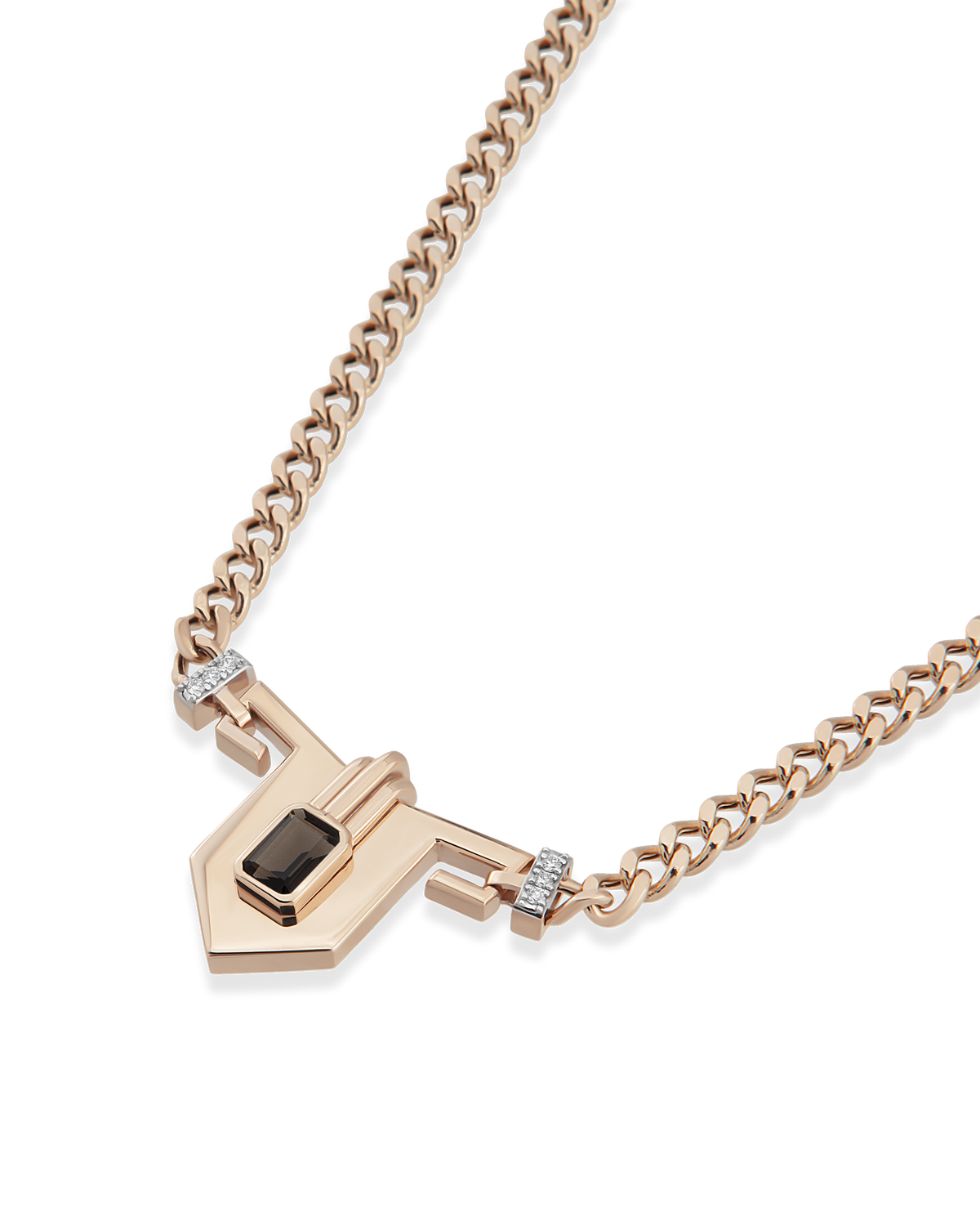 Steff Smoky Topaz Necklace