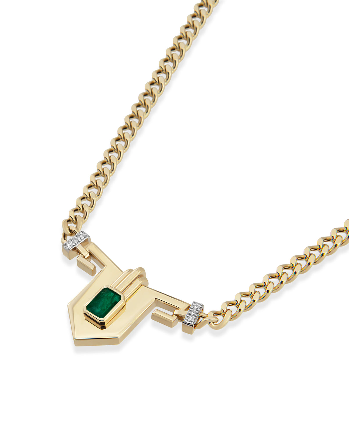 Steff Emerald Necklace