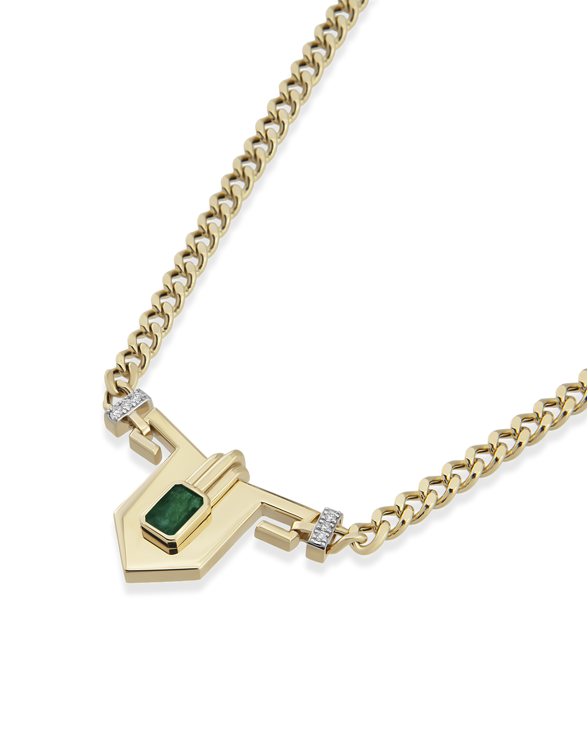 Steff Emerald Necklace