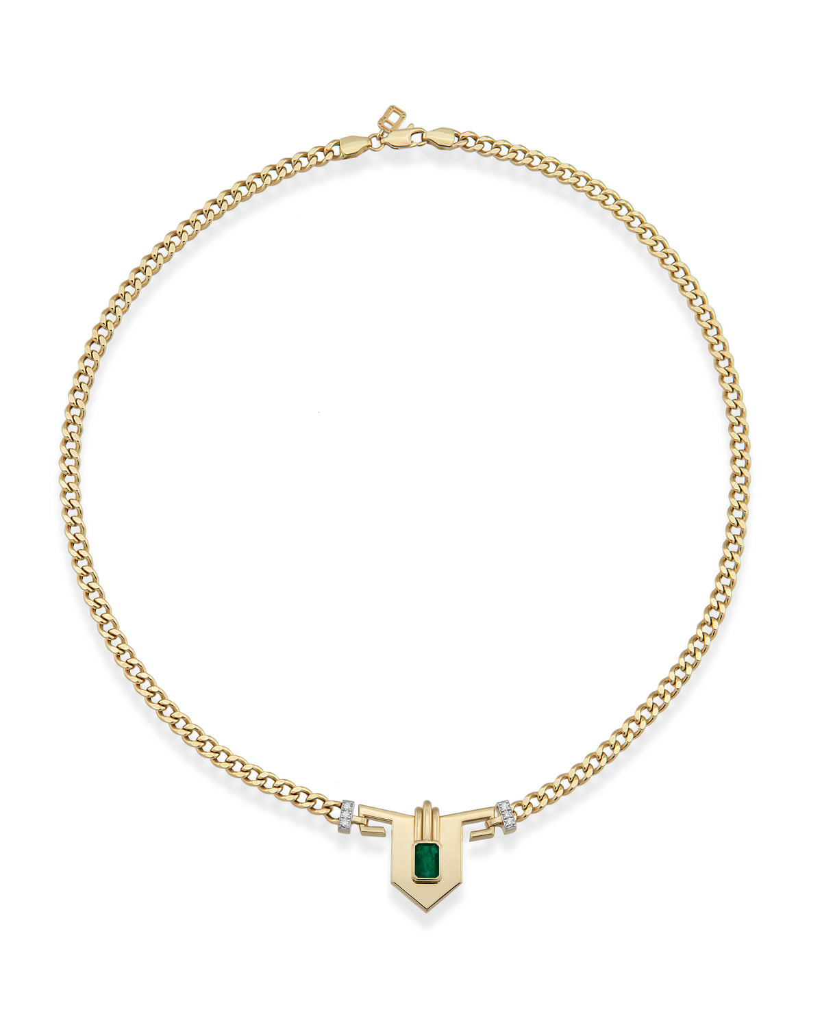 Steff Emerald Necklace