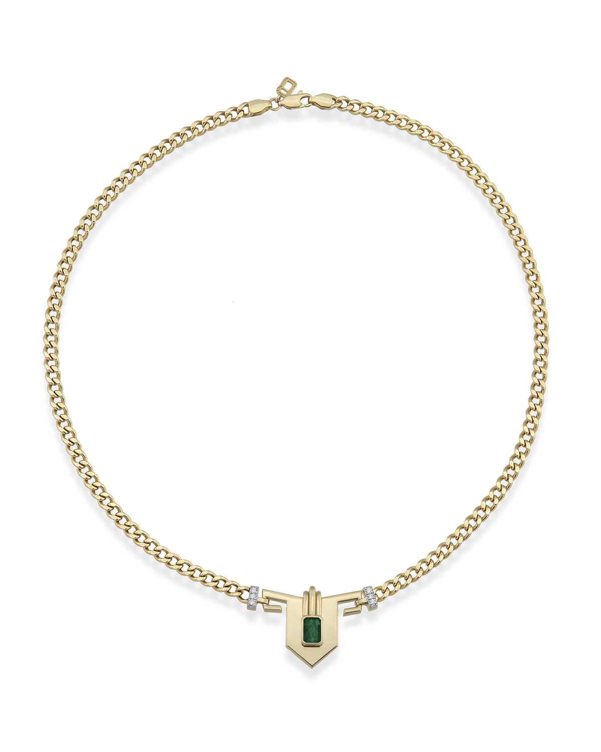 Steff Emerald Necklace