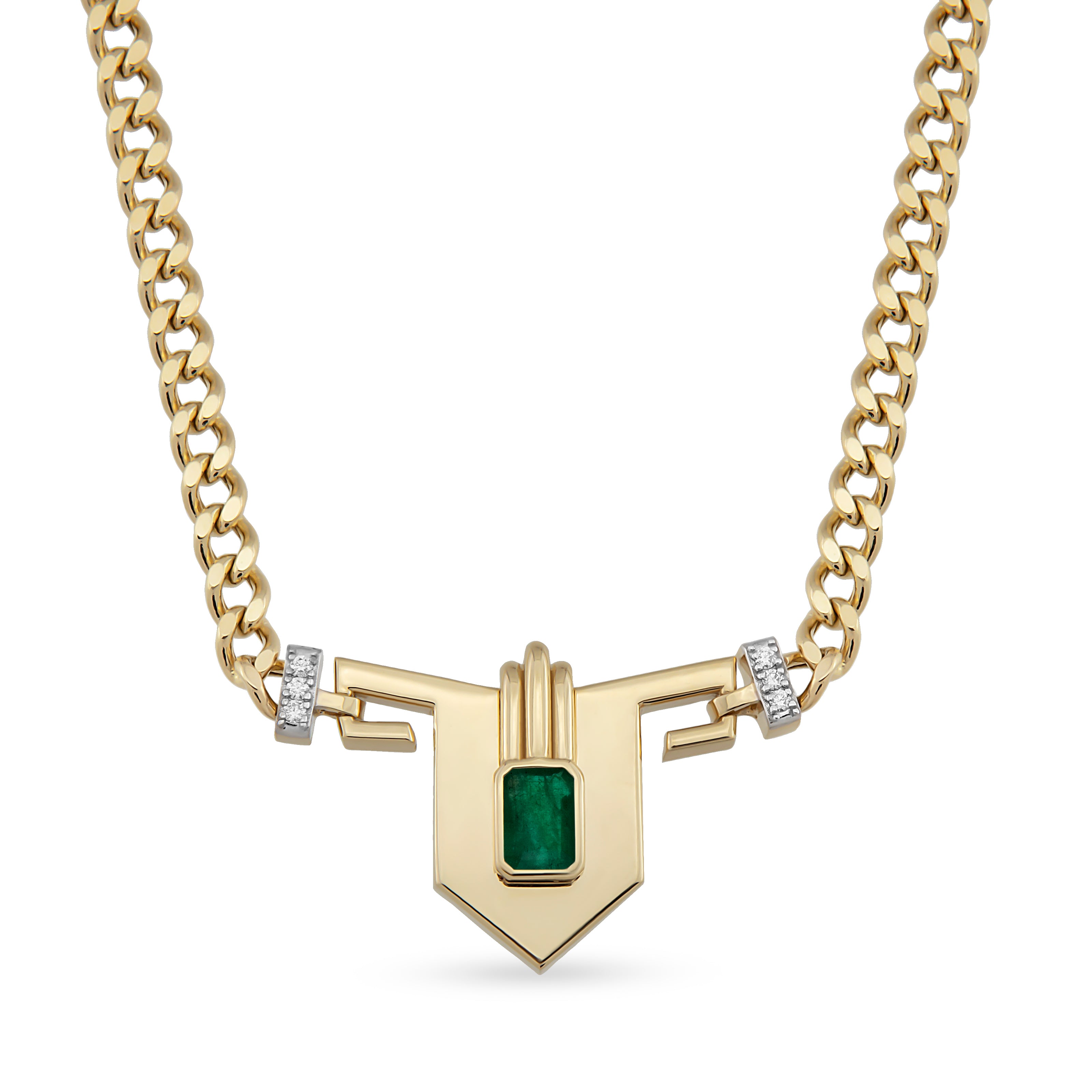 Steff Emerald Necklace