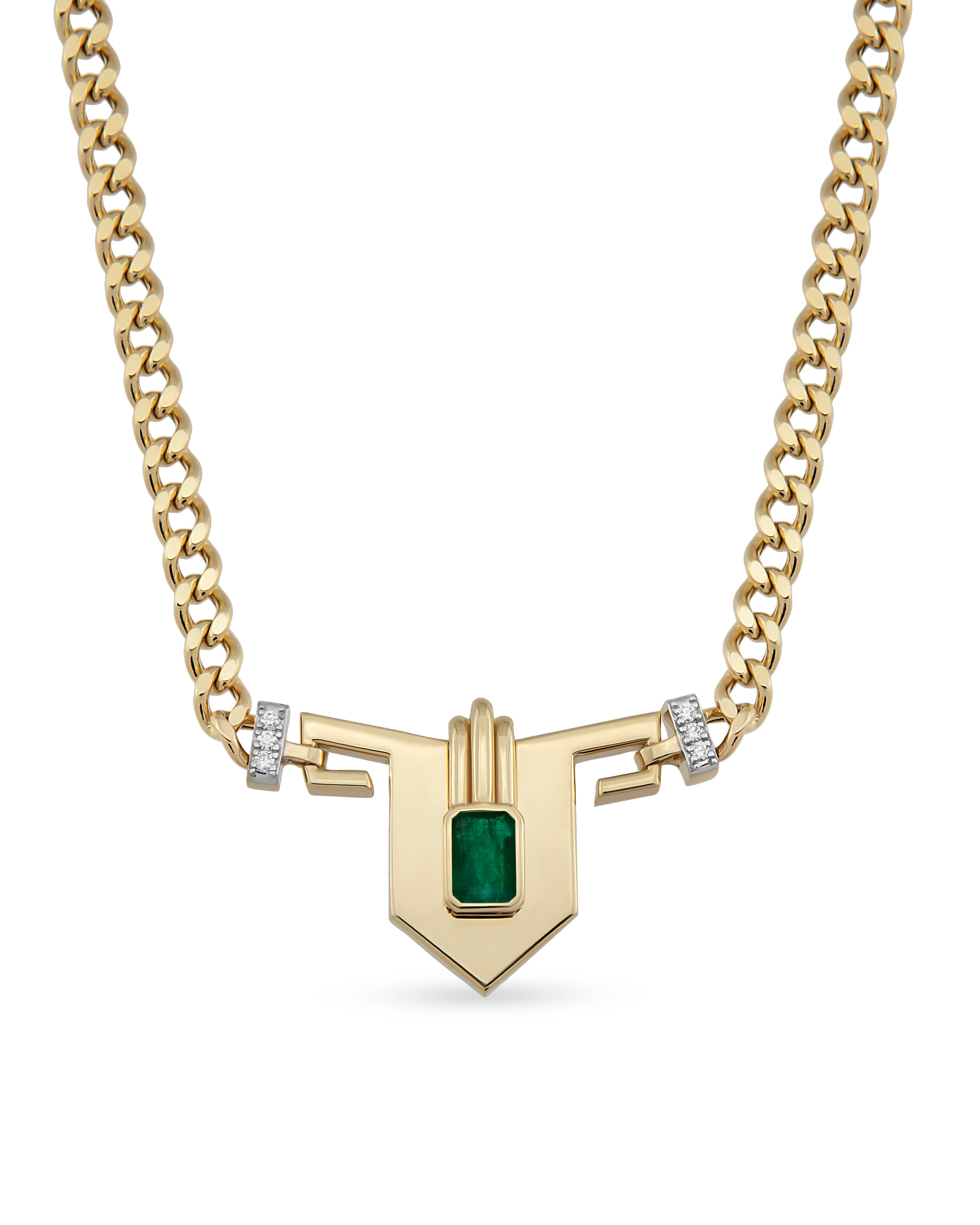 Steff Emerald Necklace