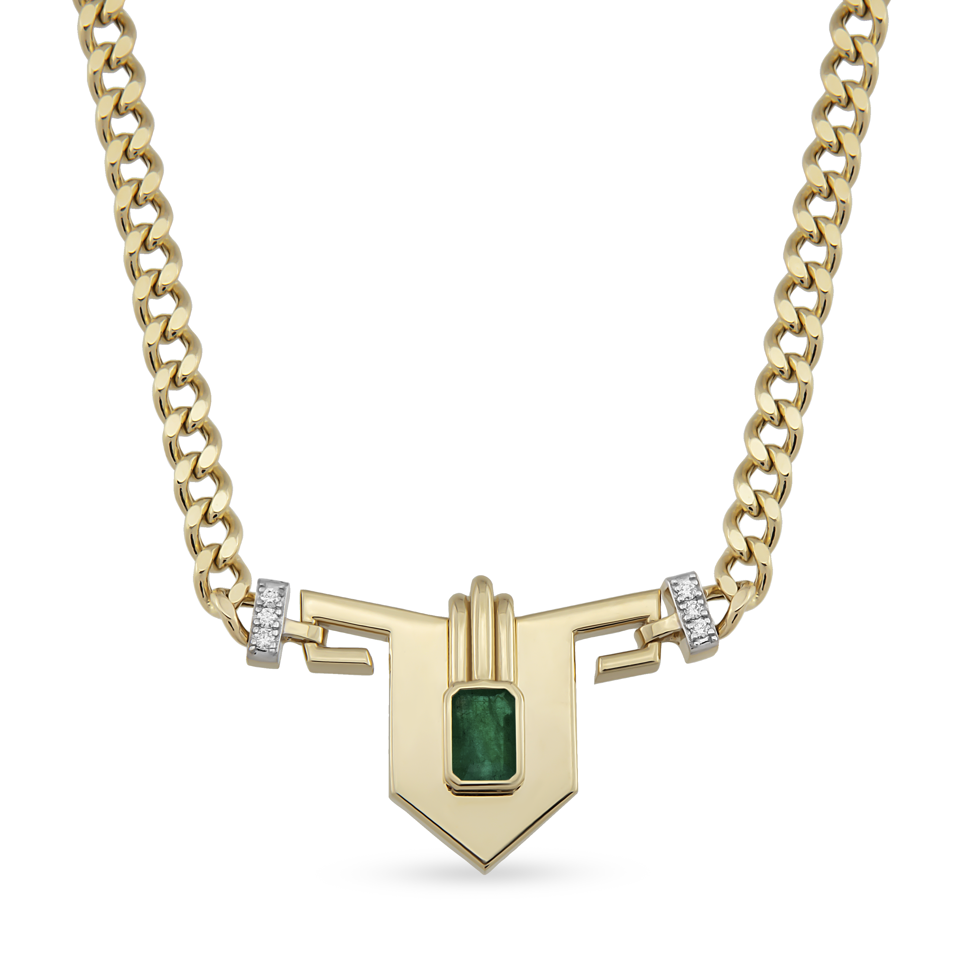 Steff Emerald Necklace