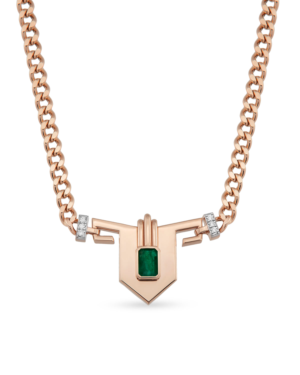 Steff Emerald Necklace