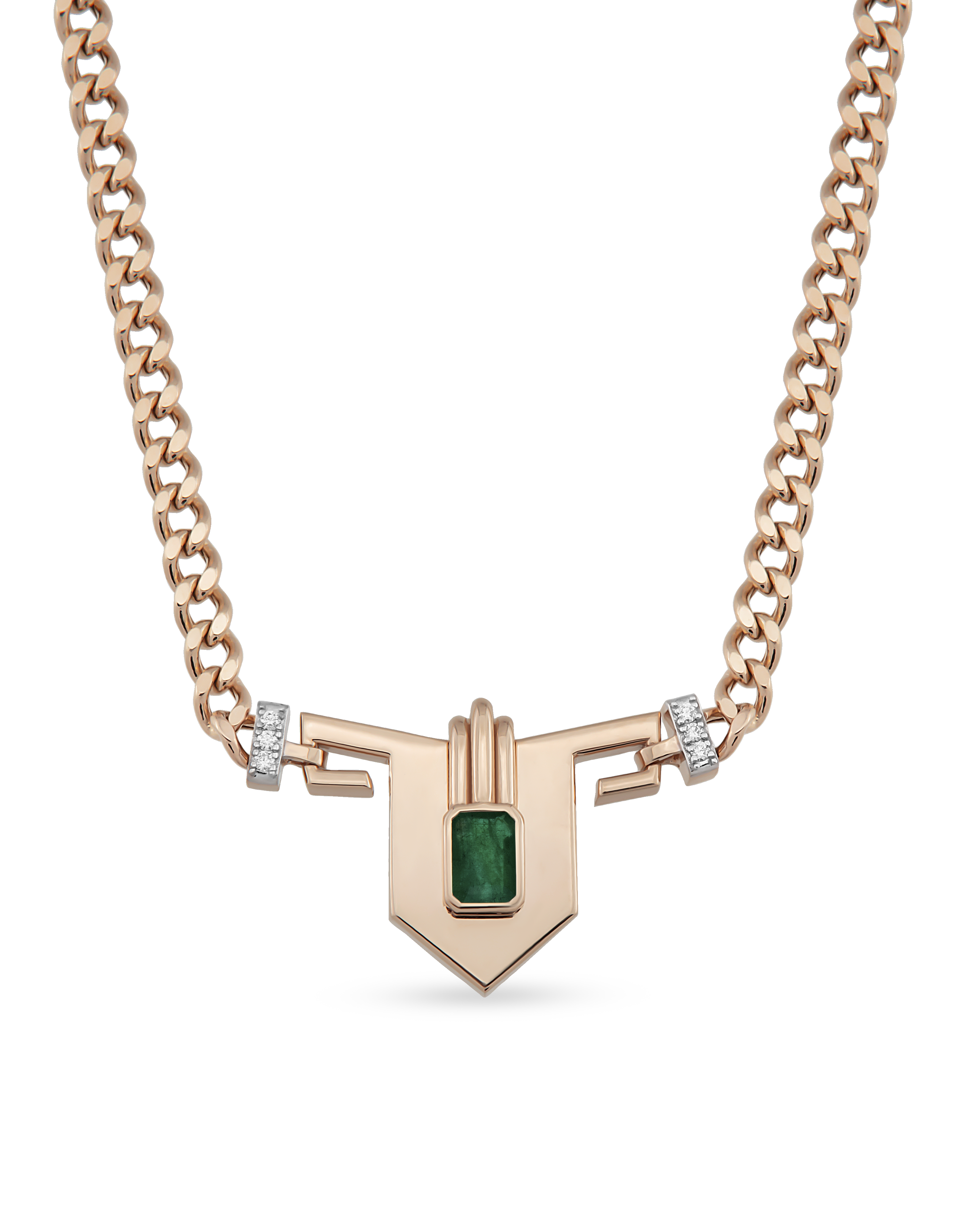 Steff Emerald Necklace