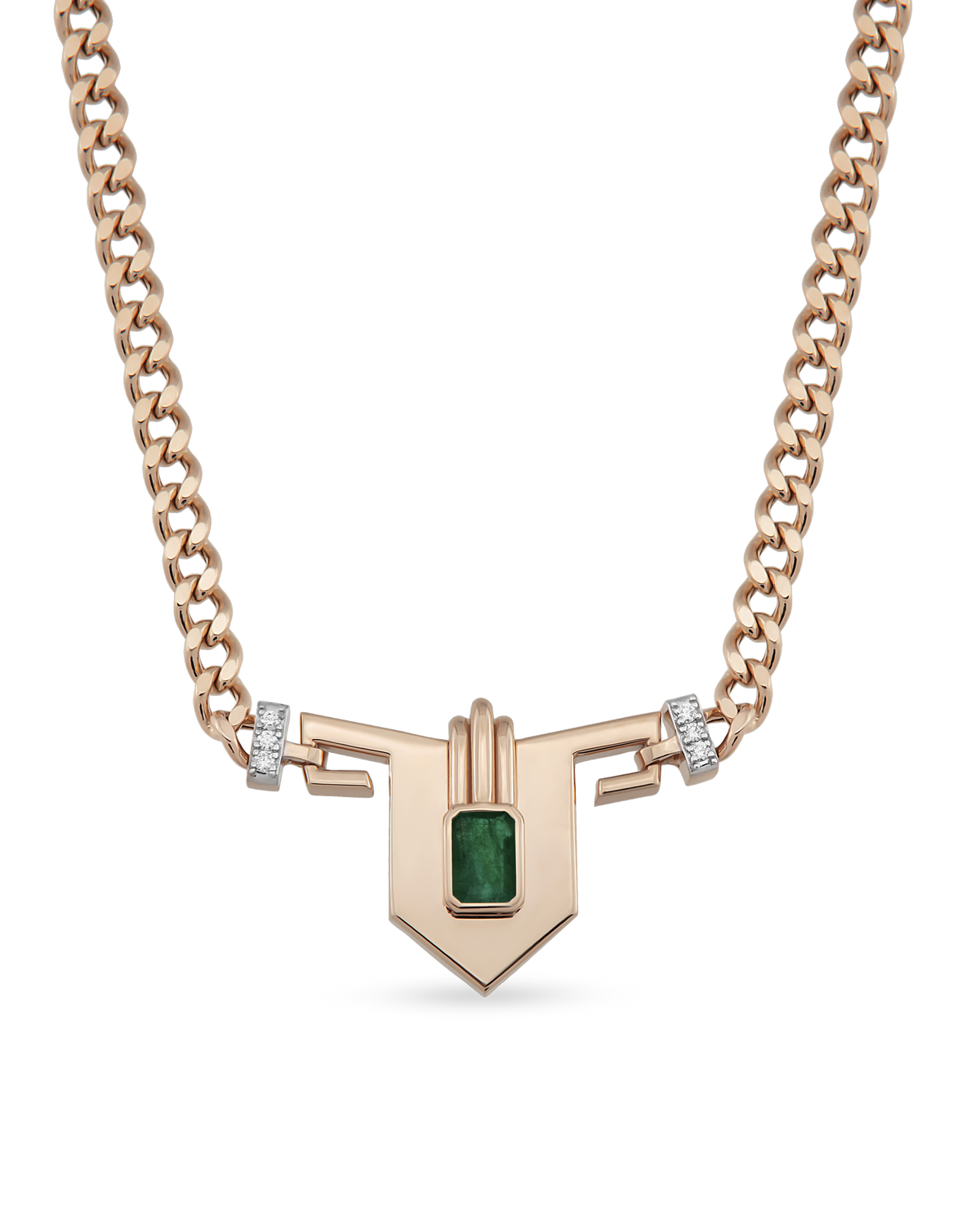 Steff Emerald Necklace