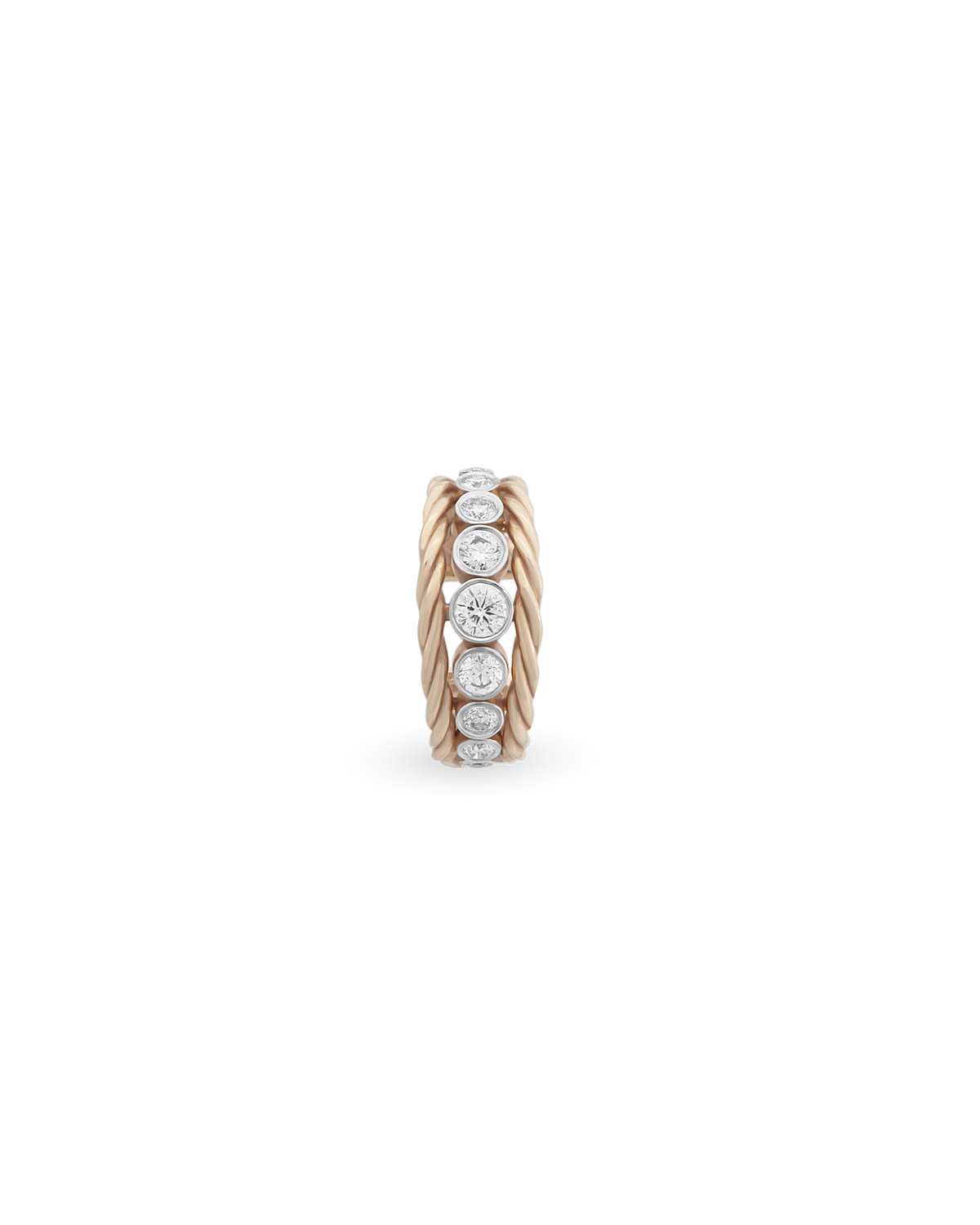 Diamond Twist Ear Cuff