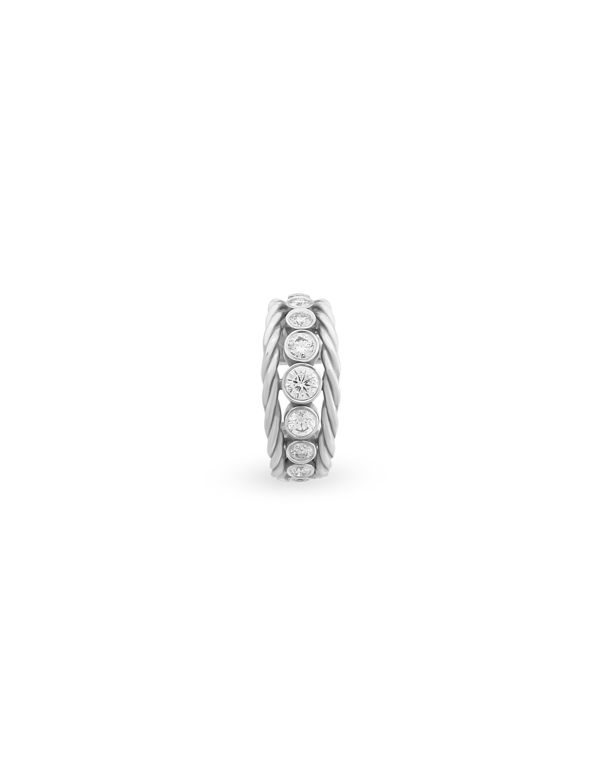 Diamond Twist Ear Cuff