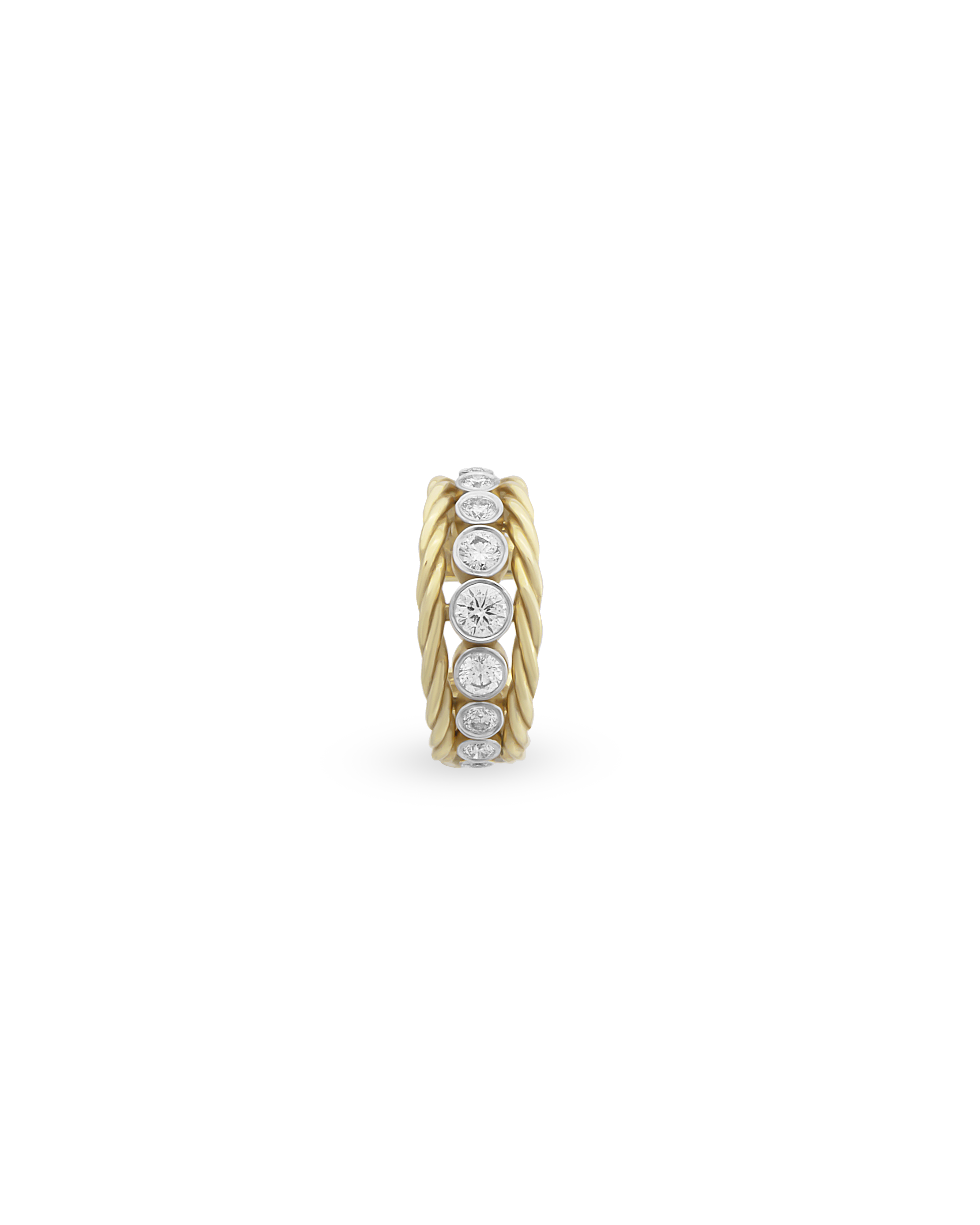 Diamond Twist Ear Cuff