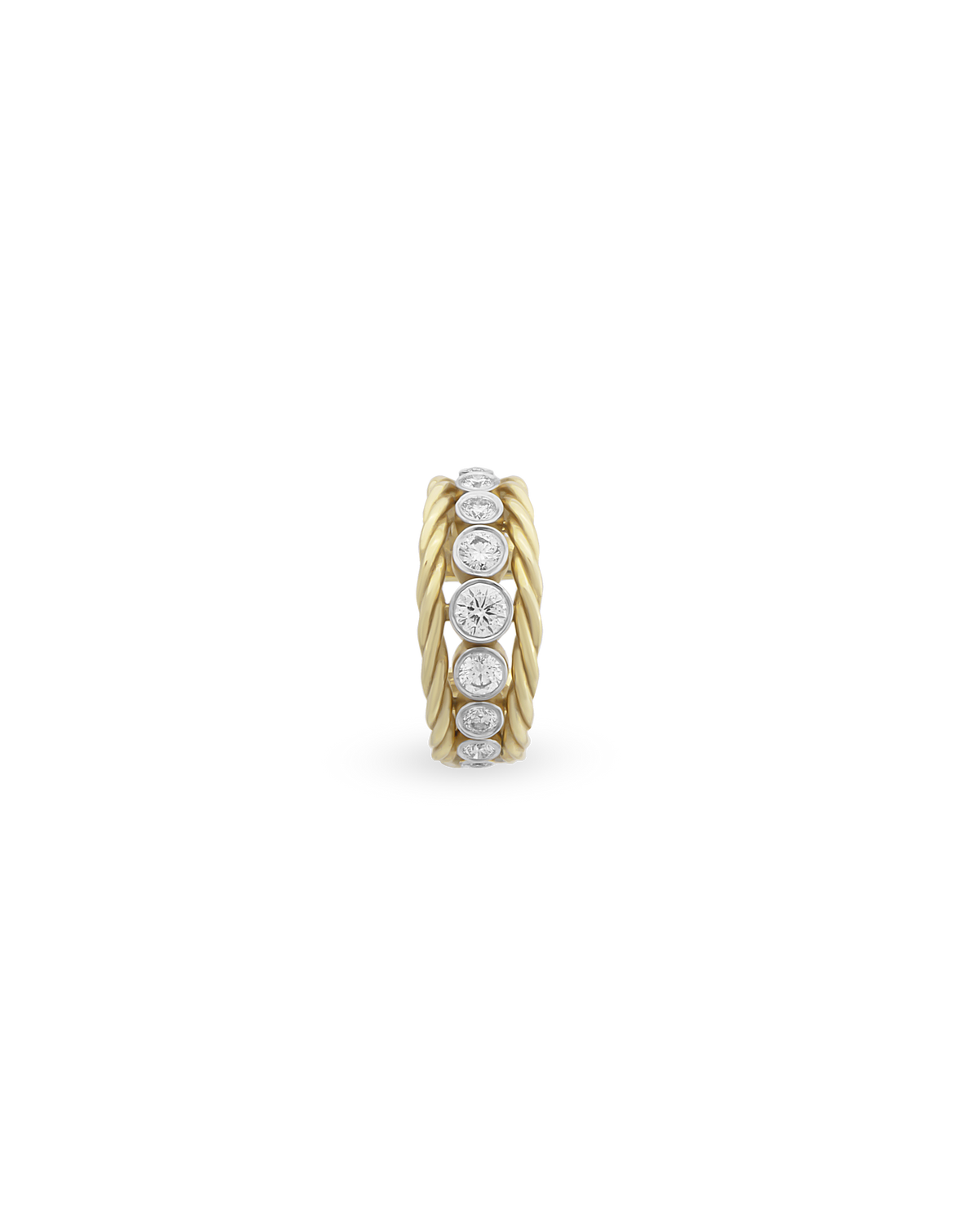 Diamond Twist Ear Cuff