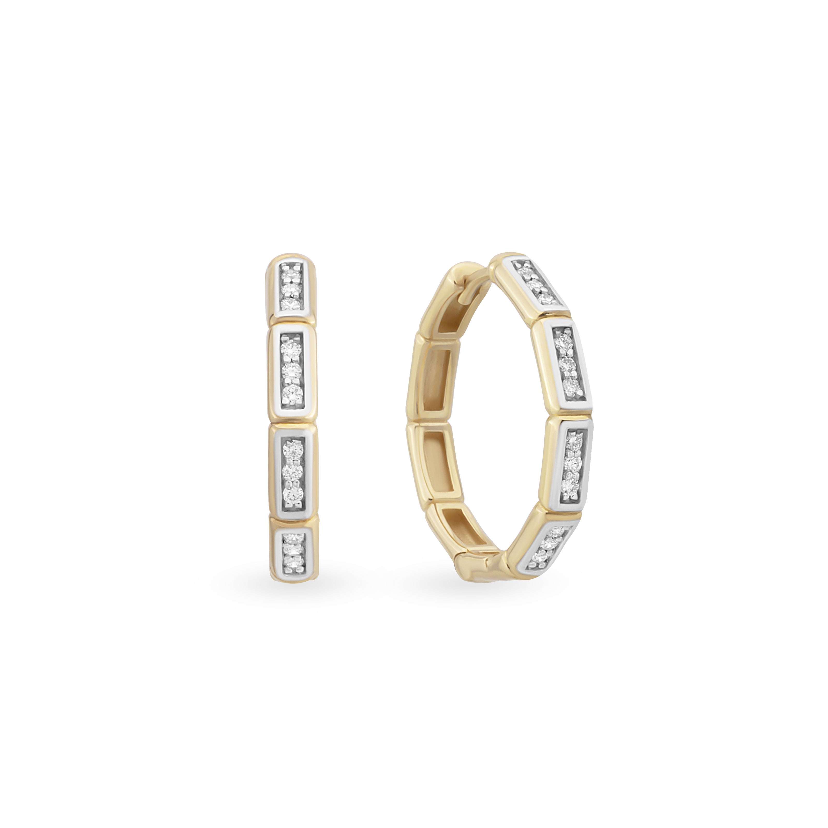 Bamboo Glam Earrings