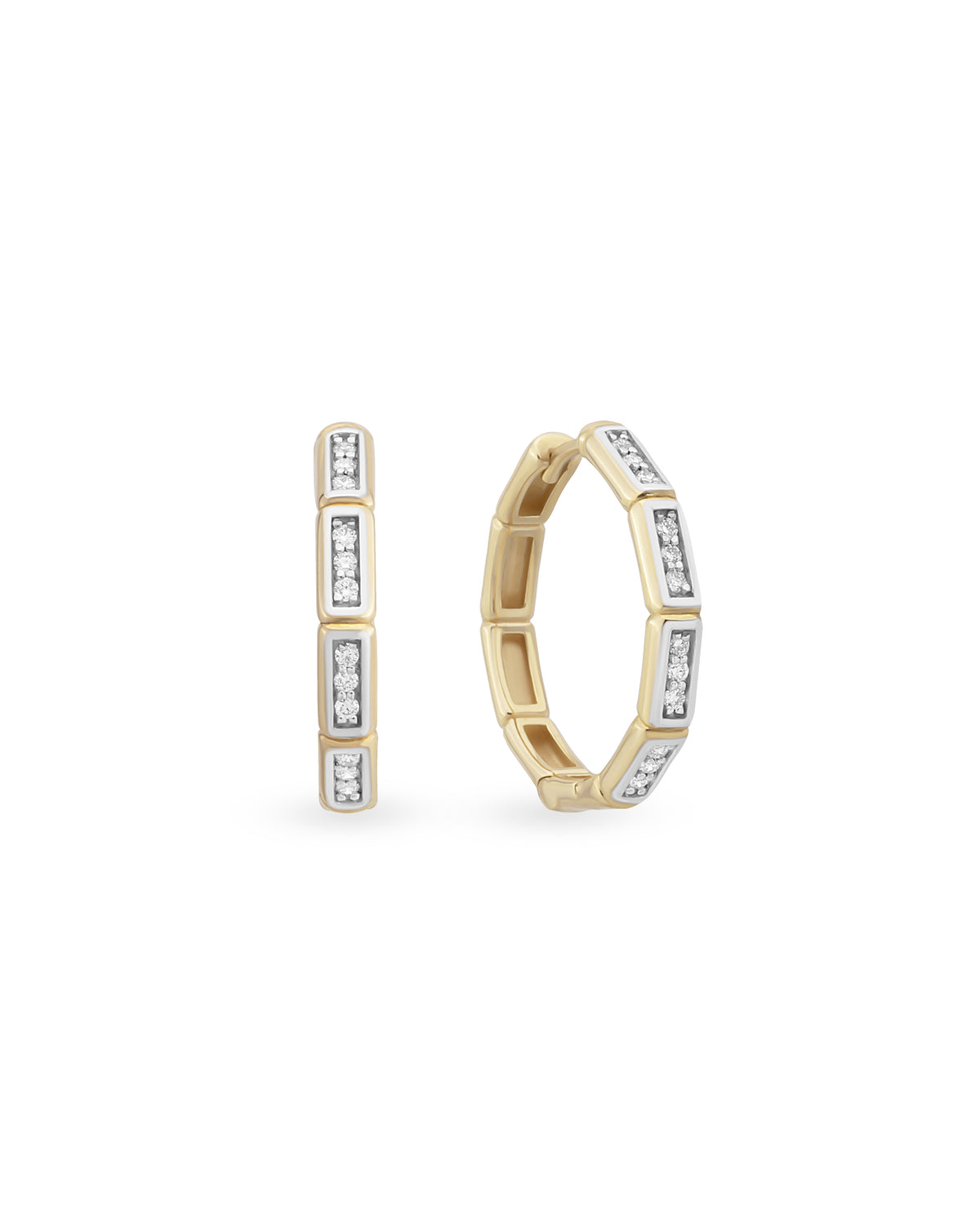 Bamboo Glam Earrings