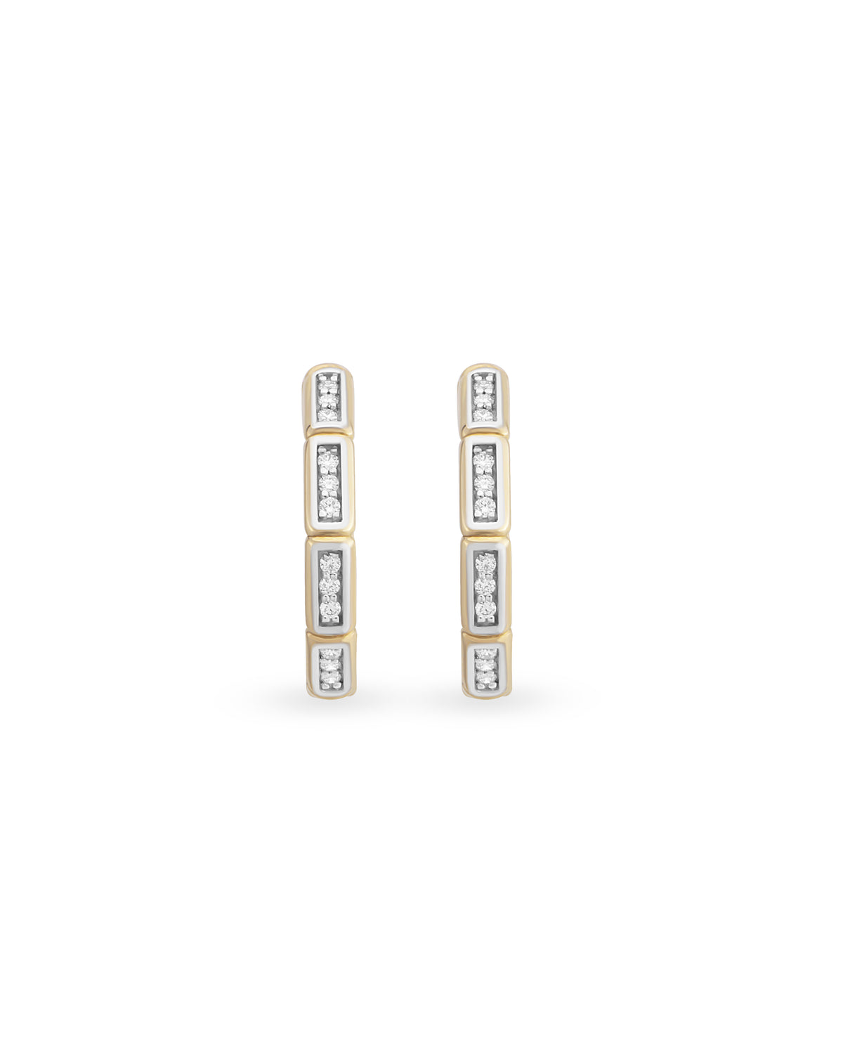 Bamboo Glam Earrings