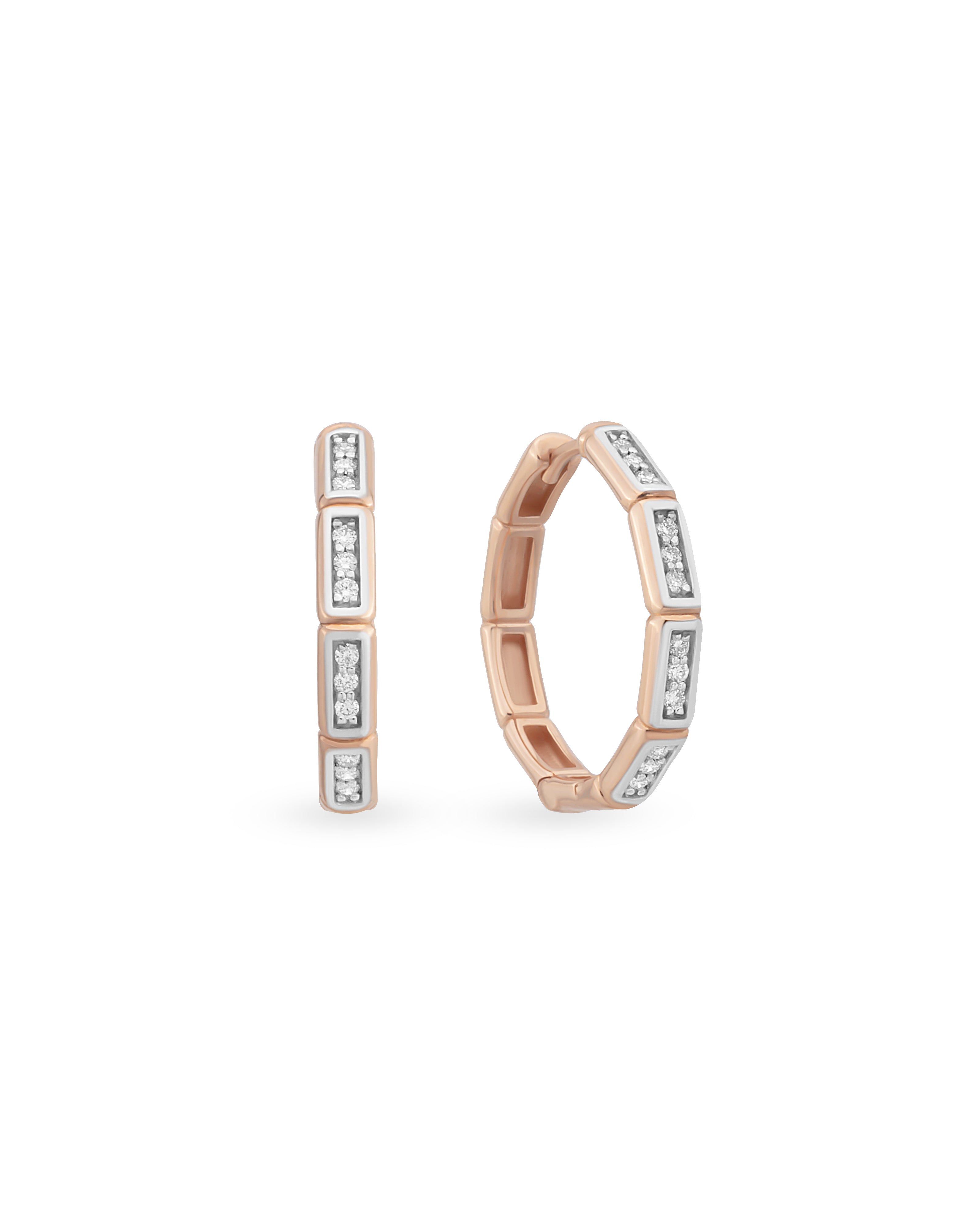 Bamboo Glam Earrings