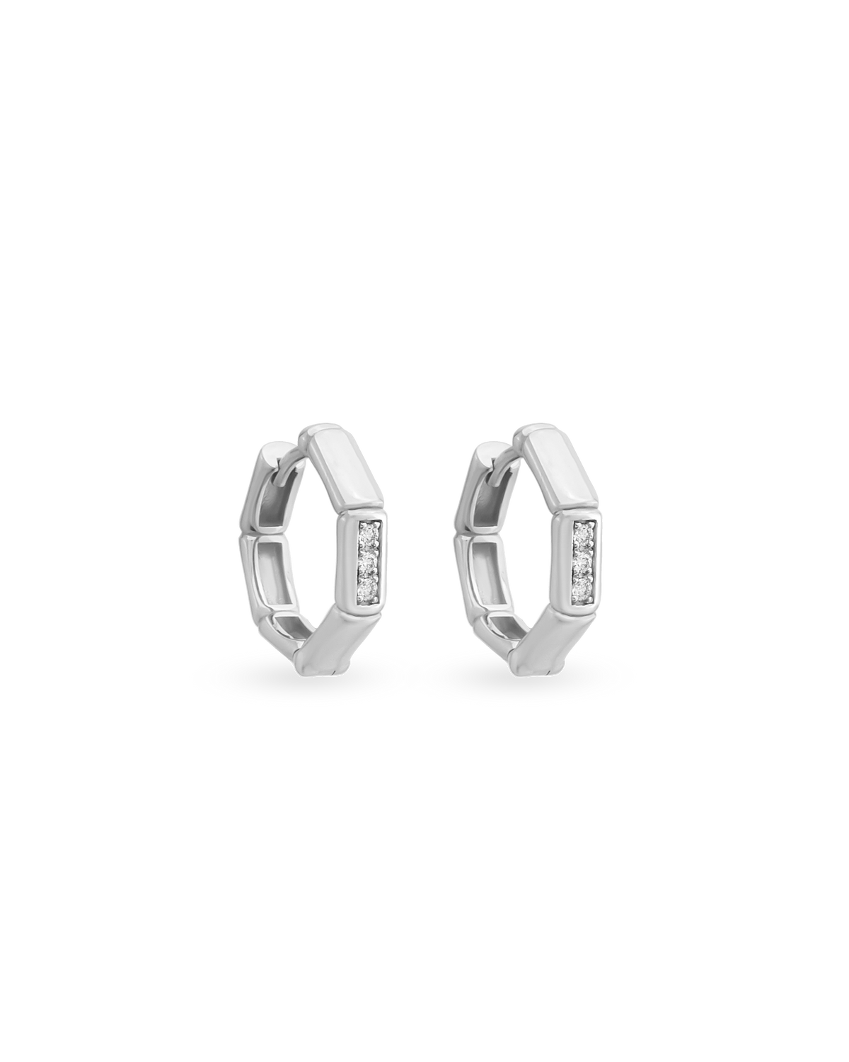 Bamboo Petit Accent Earrings