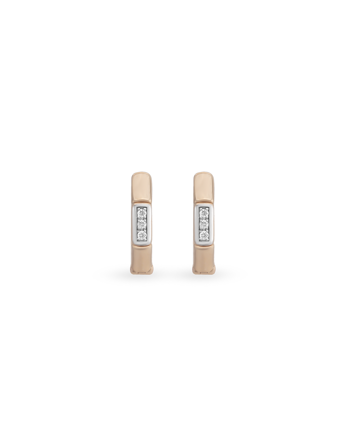 Bamboo Petit Accent Earrings