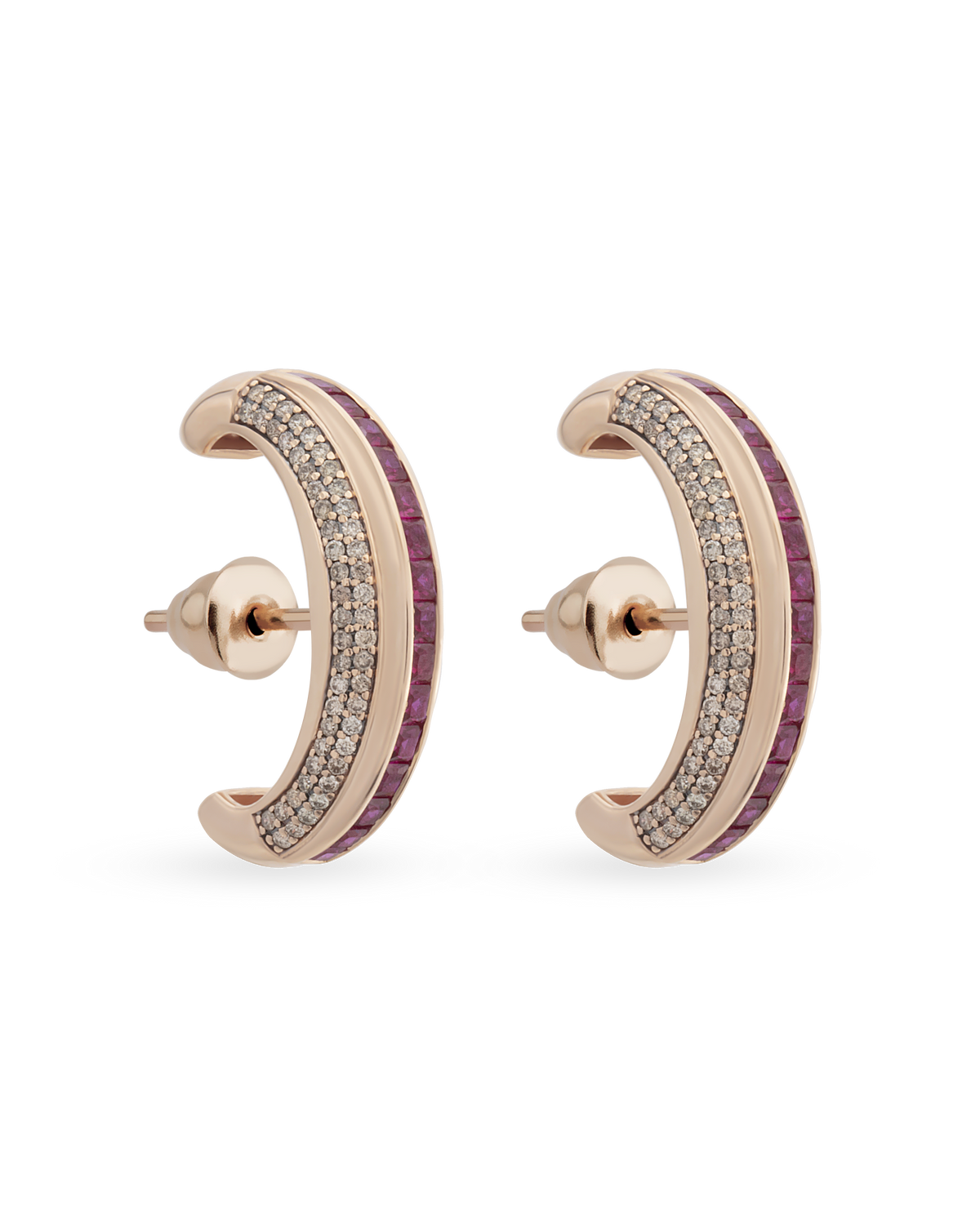 Stella Cognac Single Earring