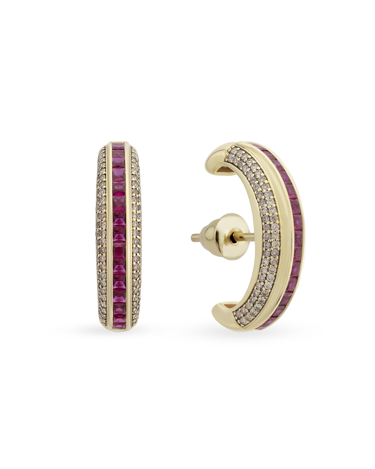 Stella Cognac Single Earring