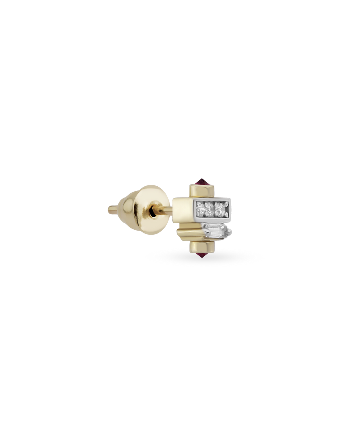 Minion Baguette Single Earring