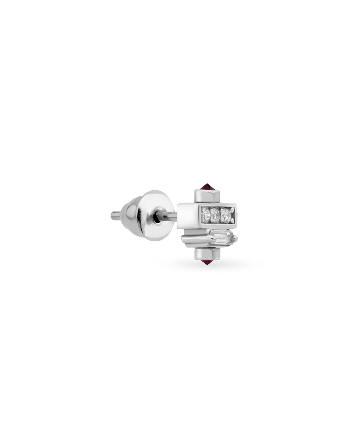 Minion Baguette Single Earring