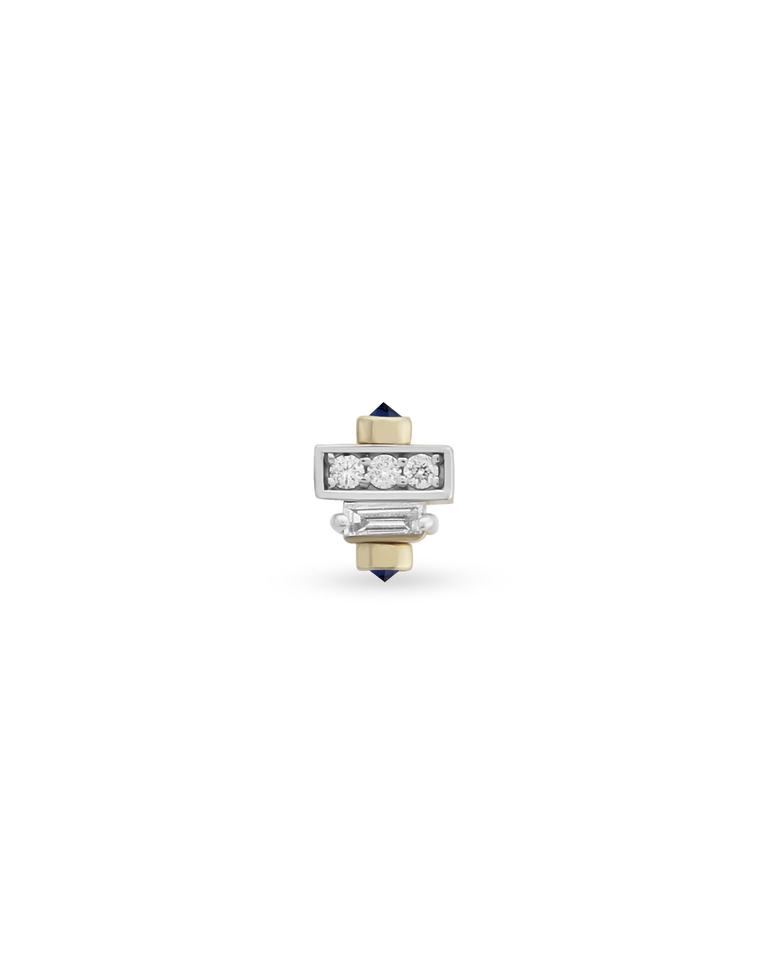 Minion Baguette Single Earring