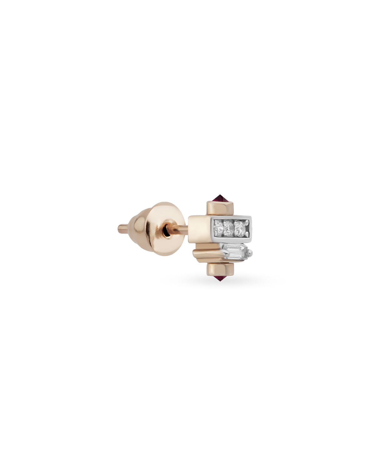 Minion Baguette Single Earring