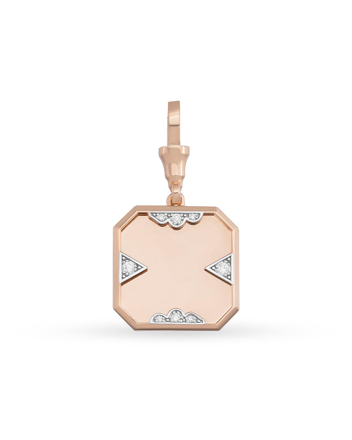Instant Memories Tetra Photo Engraved Pendant