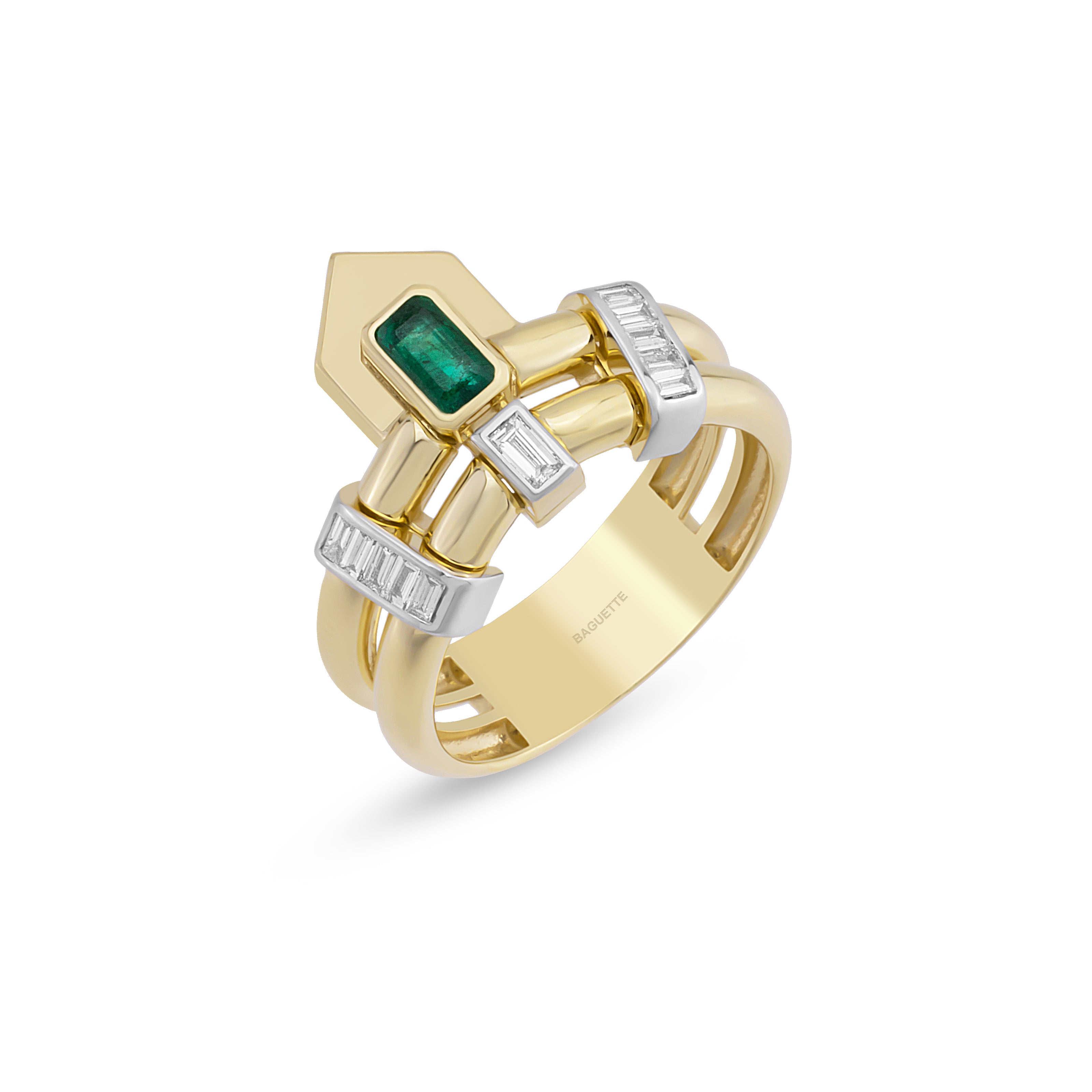 Zoe Emerald Ring