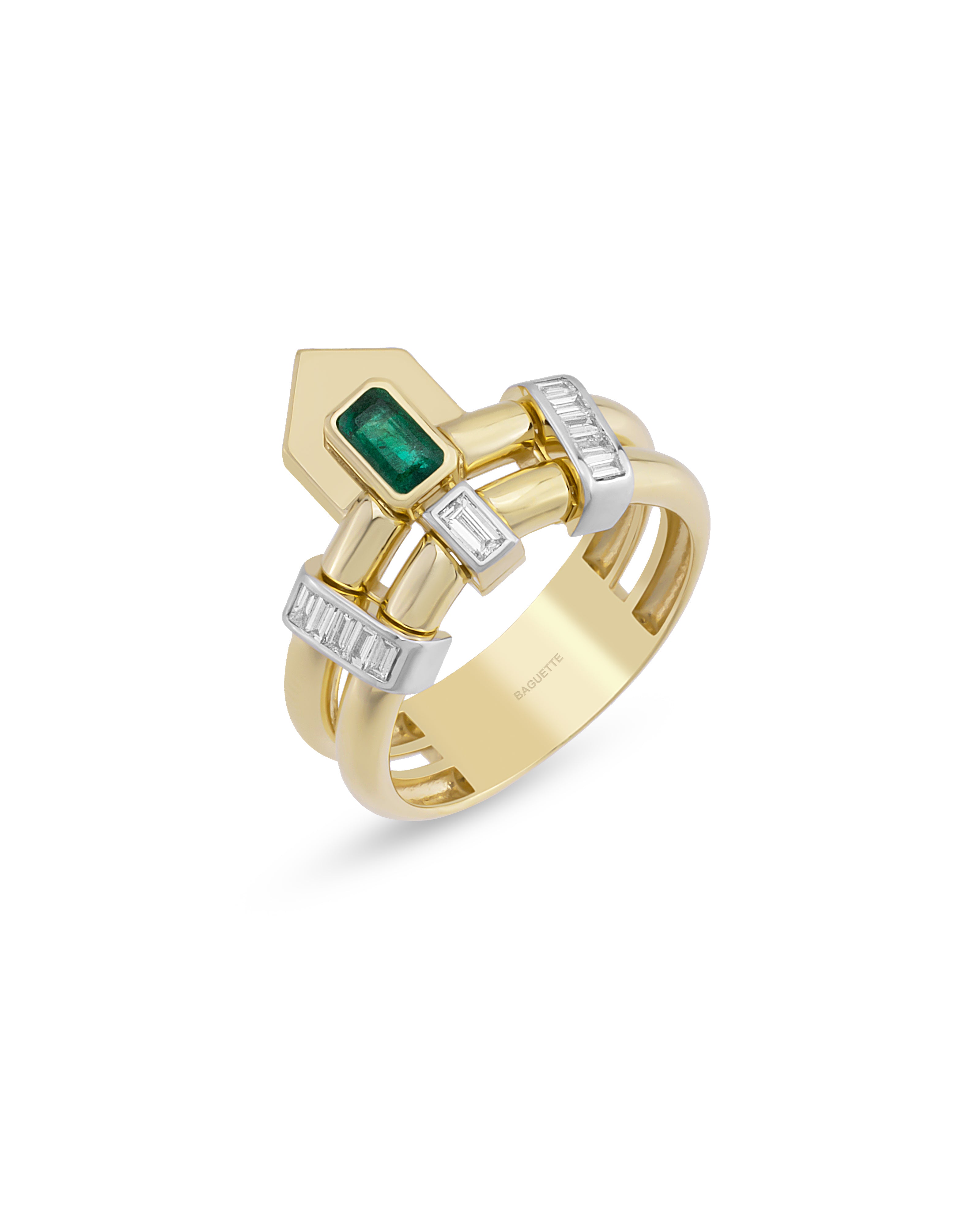 Zoe Emerald Ring