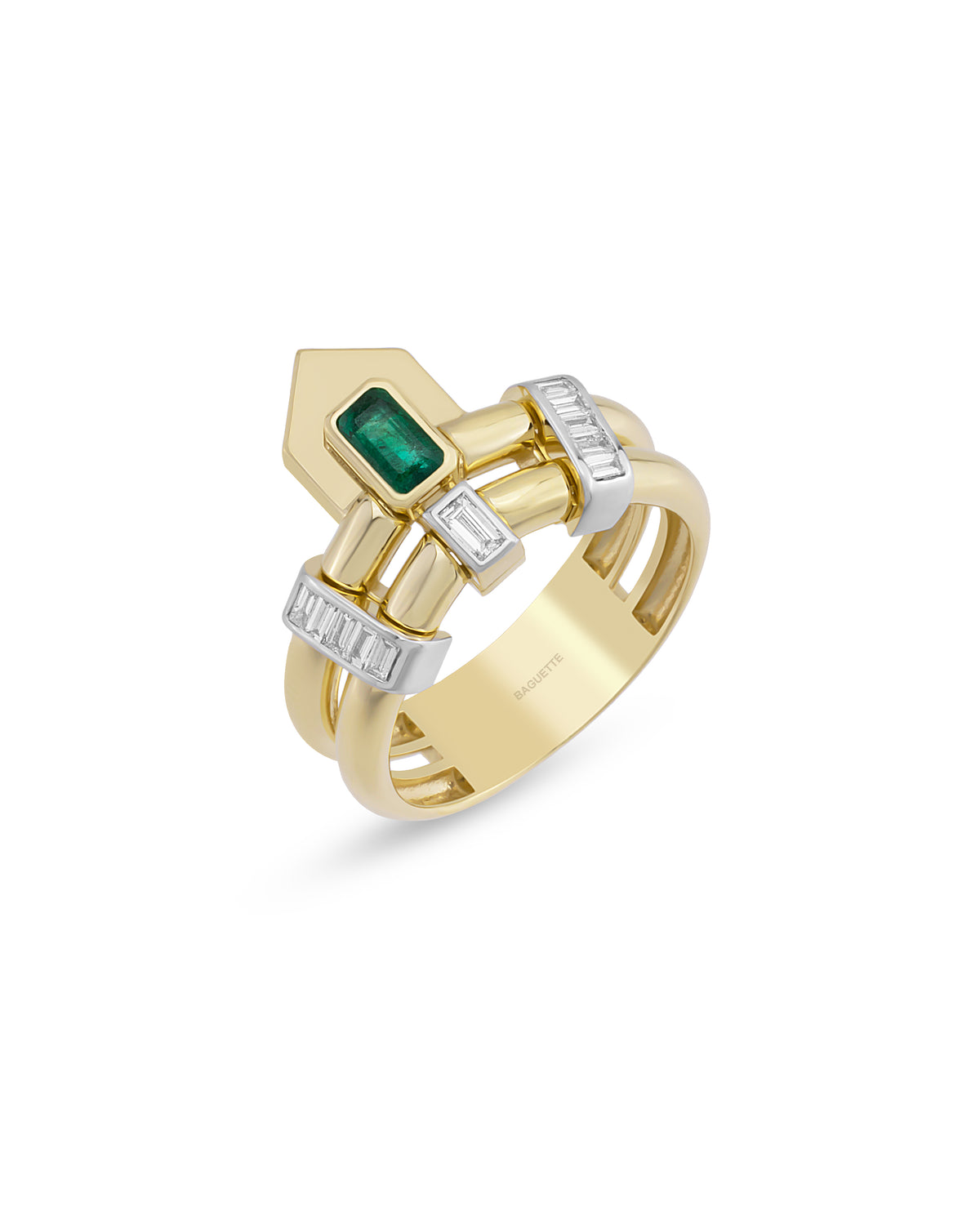 Zoe Emerald Ring