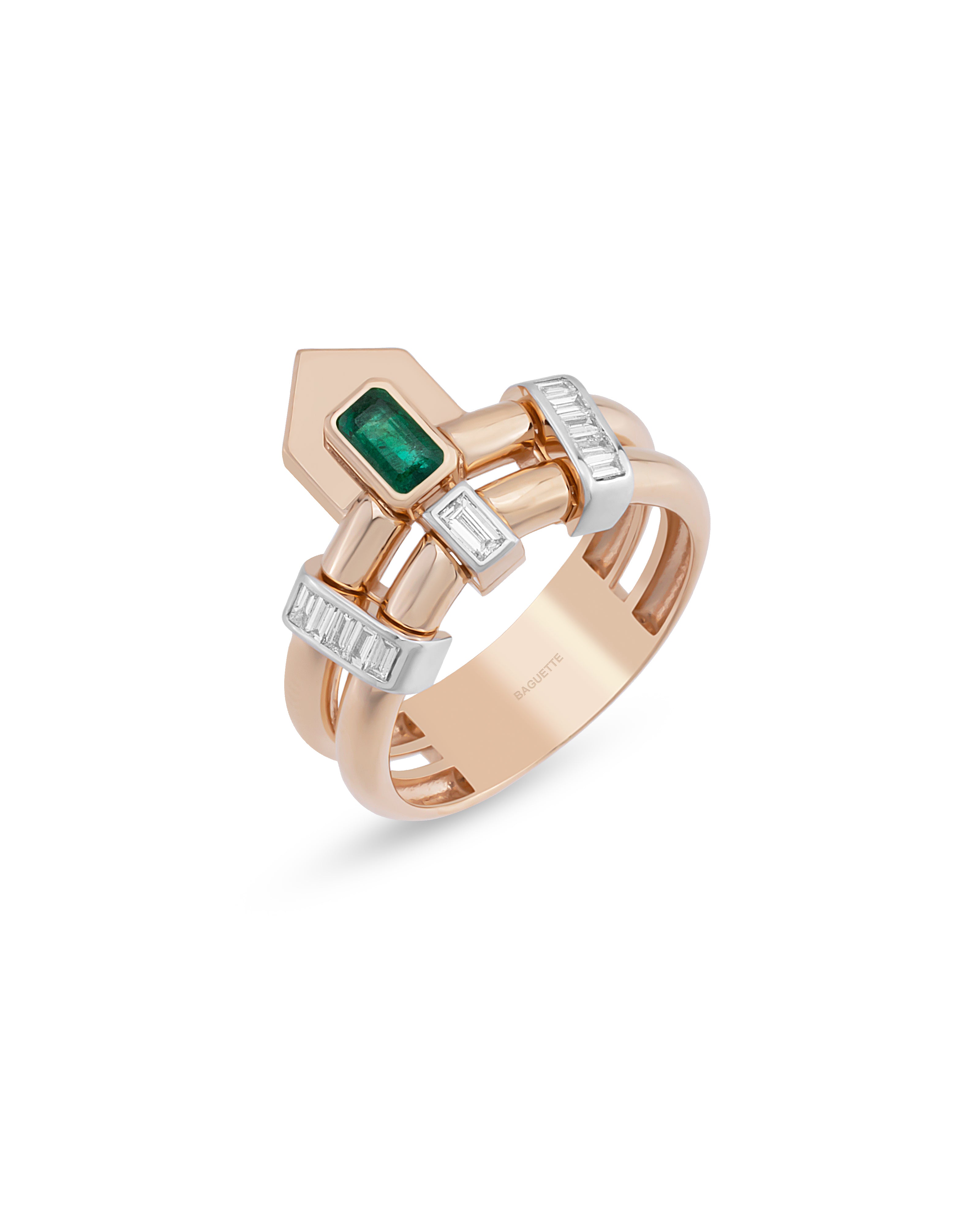 Zoe Emerald Ring
