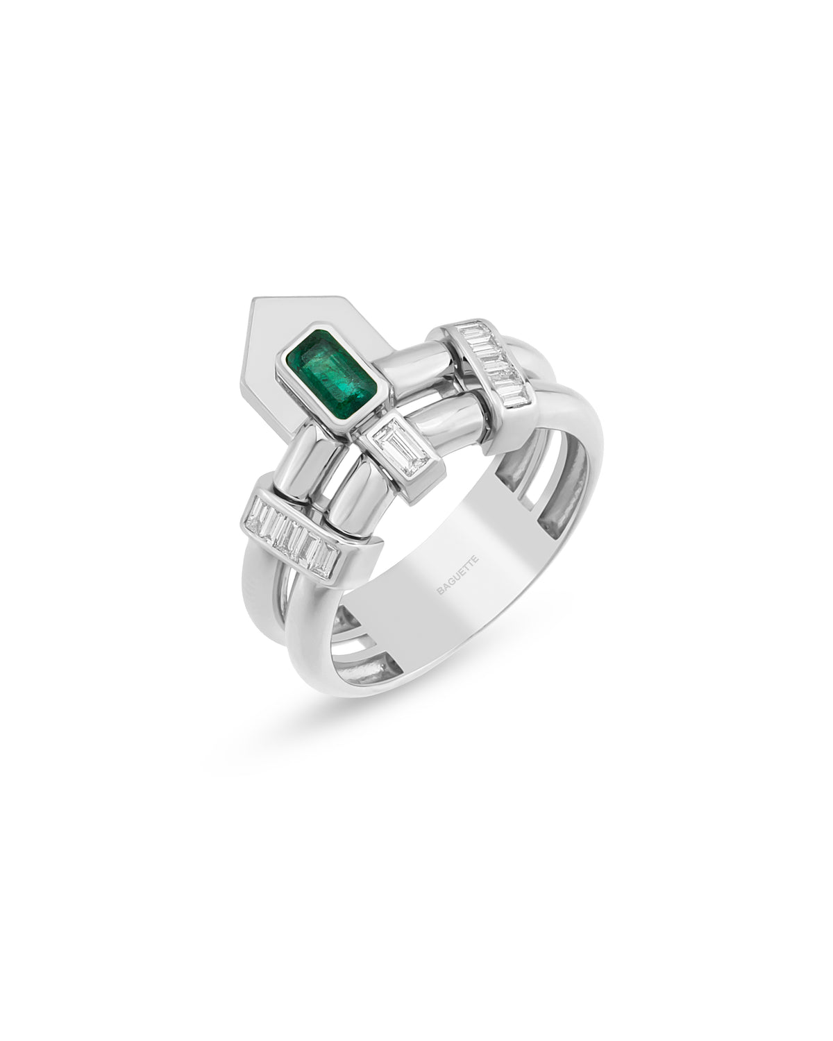 Zoe Emerald Ring