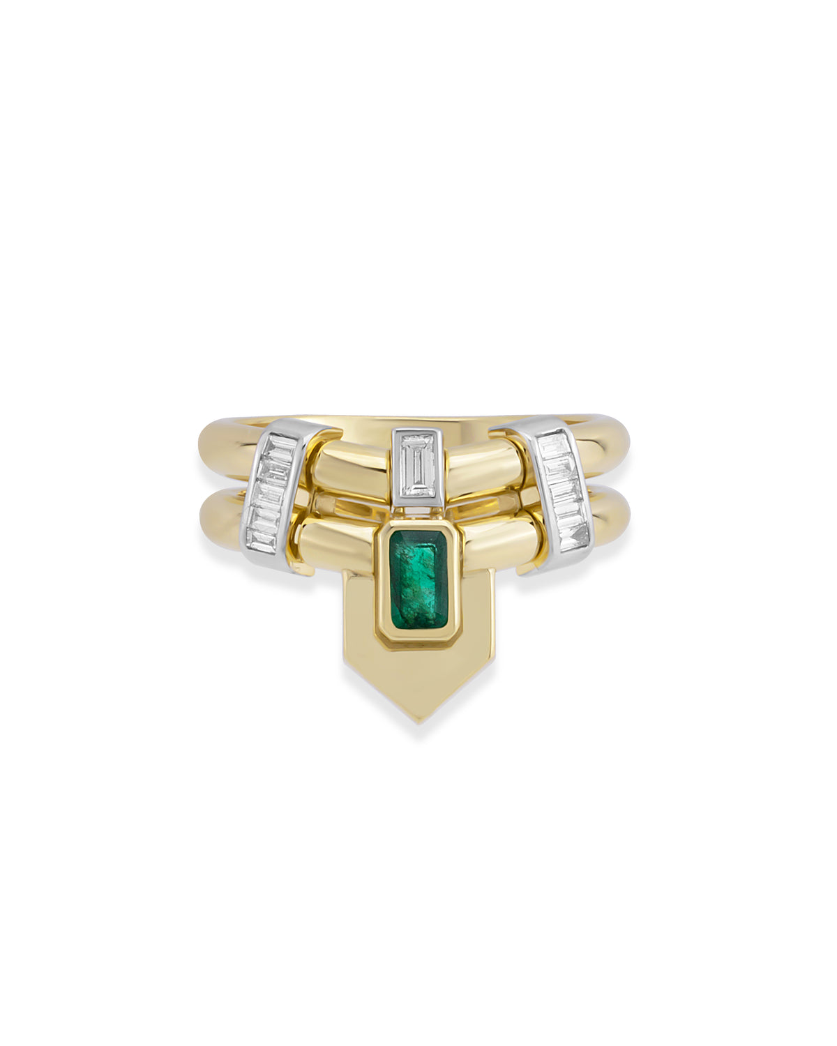 Zoe Emerald Ring