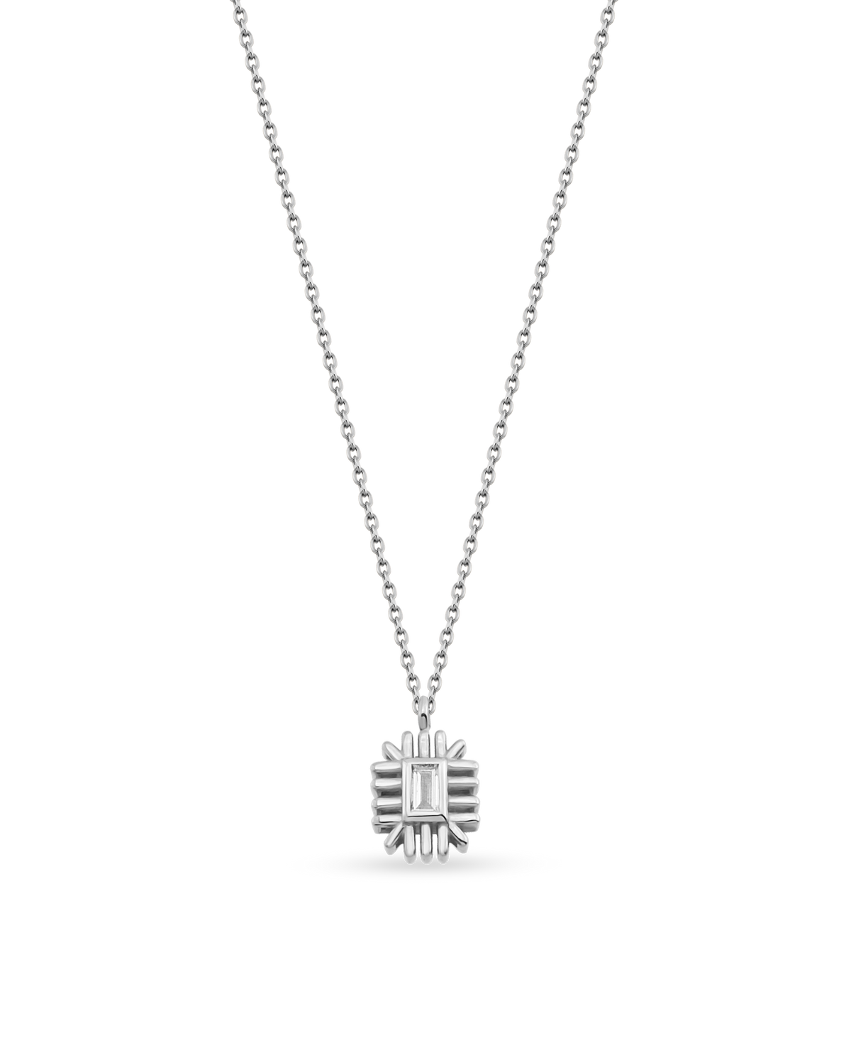 Minion Baguette Sun Necklace