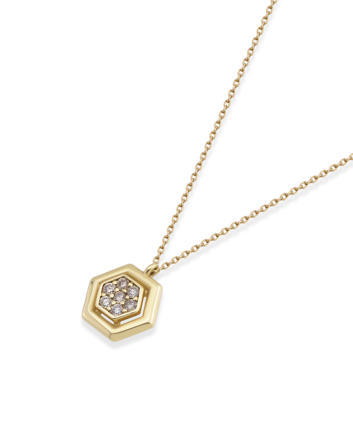Olive Cognac Necklace