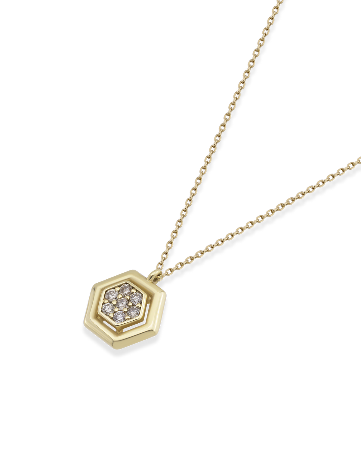 Olive Cognac Necklace