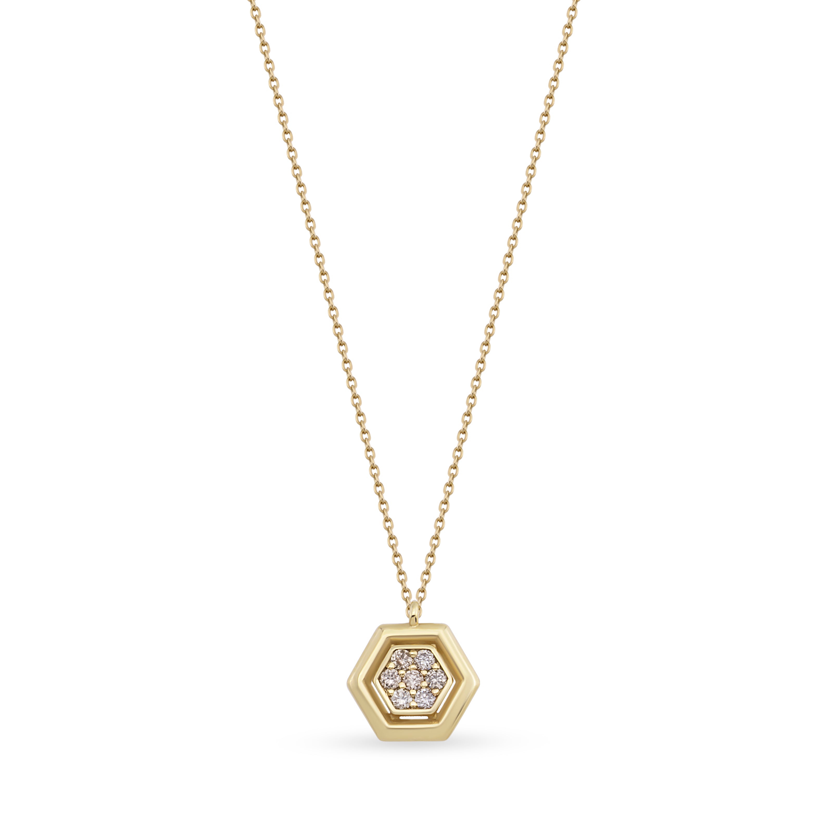 Olive Cognac Necklace