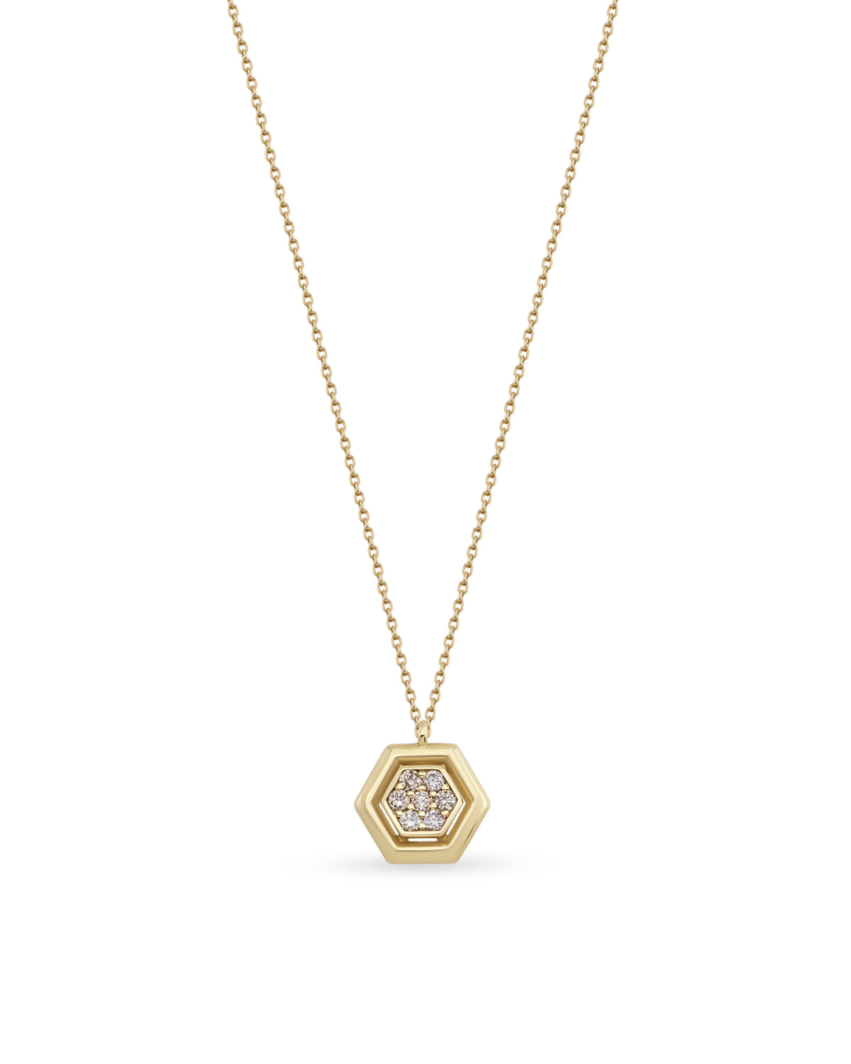 Olive Cognac Necklace