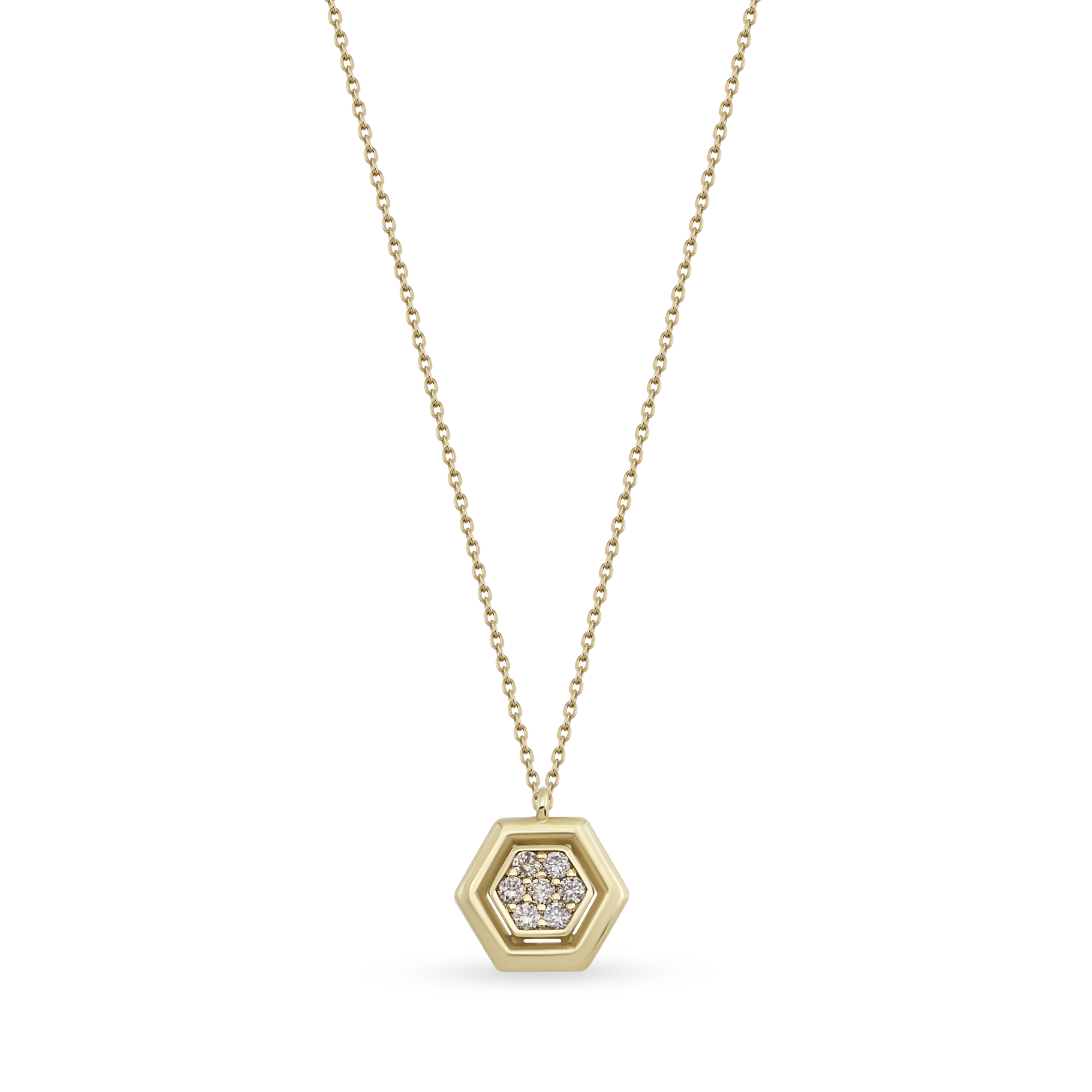 Olive Cognac Necklace