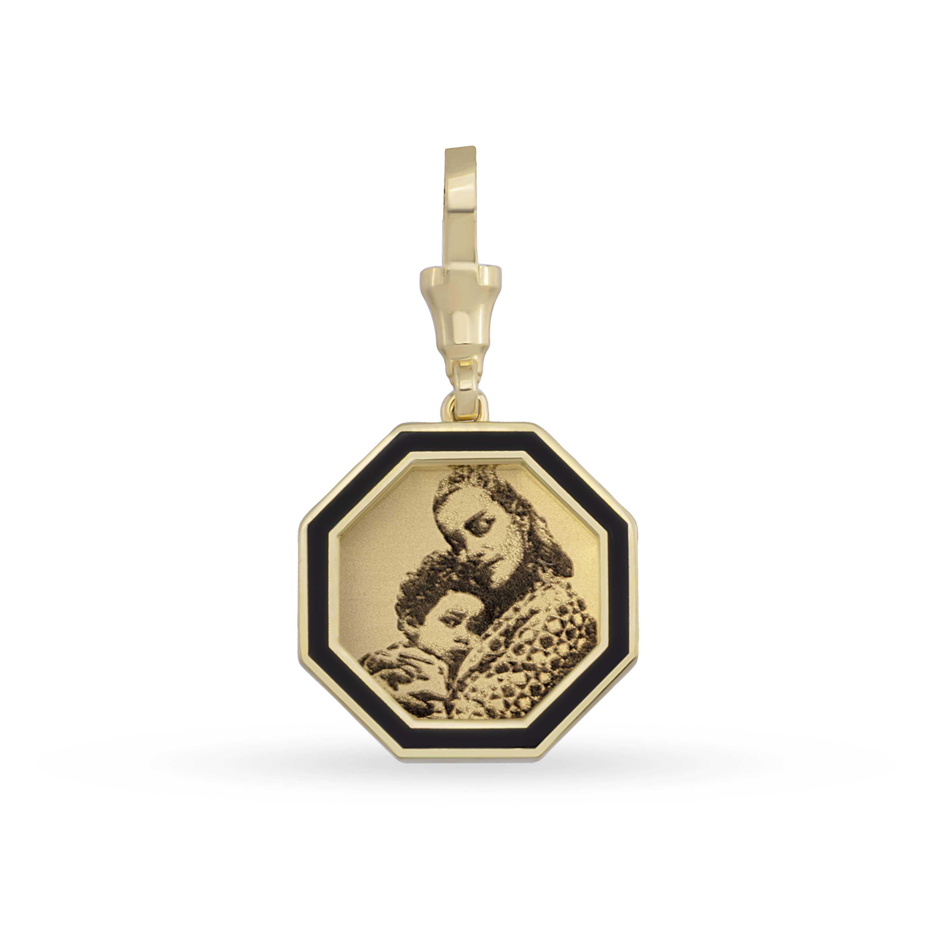 Instant Memories Bella Photo Engraved Pendant