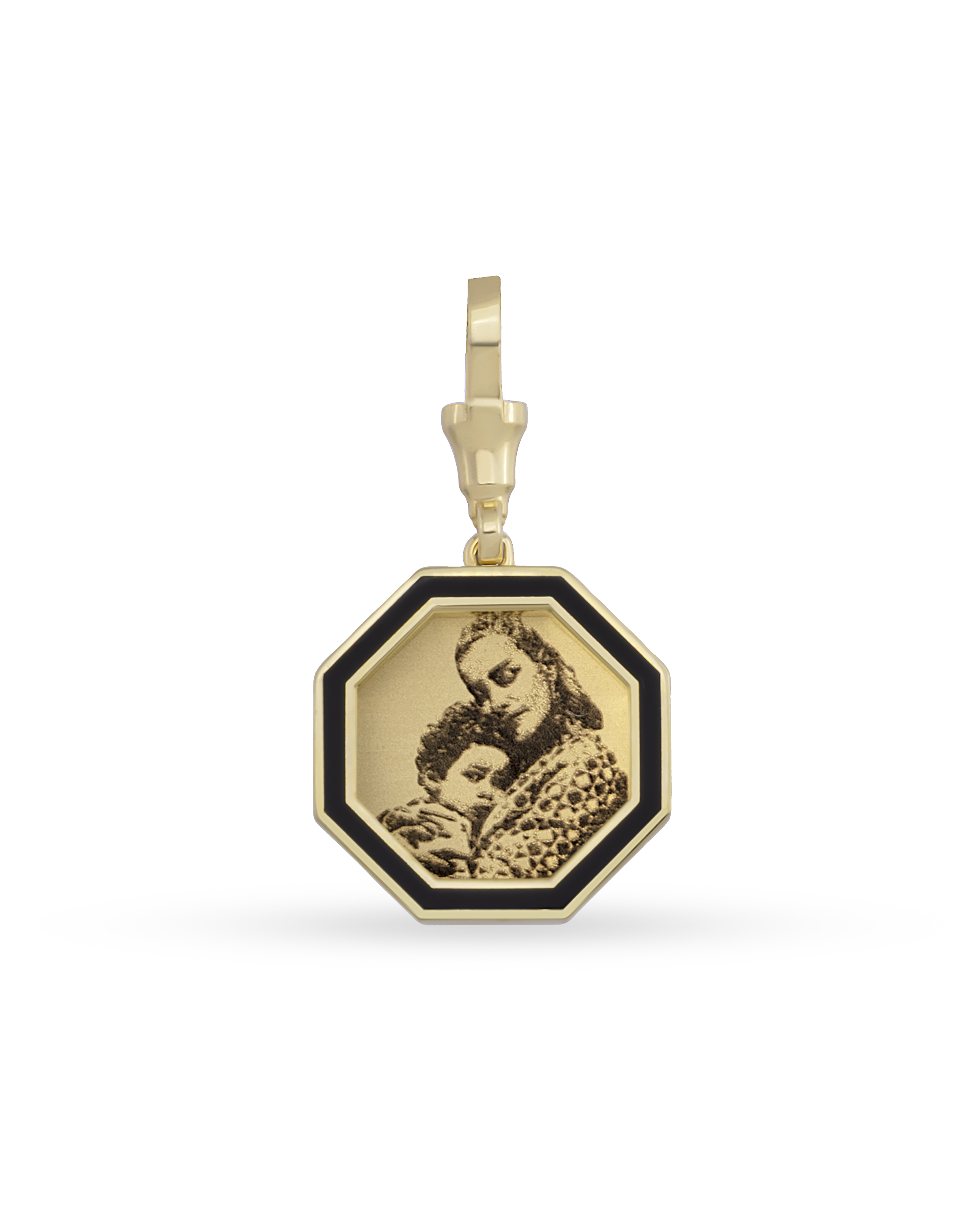Instant Memories Bella Photo Engraved Pendant