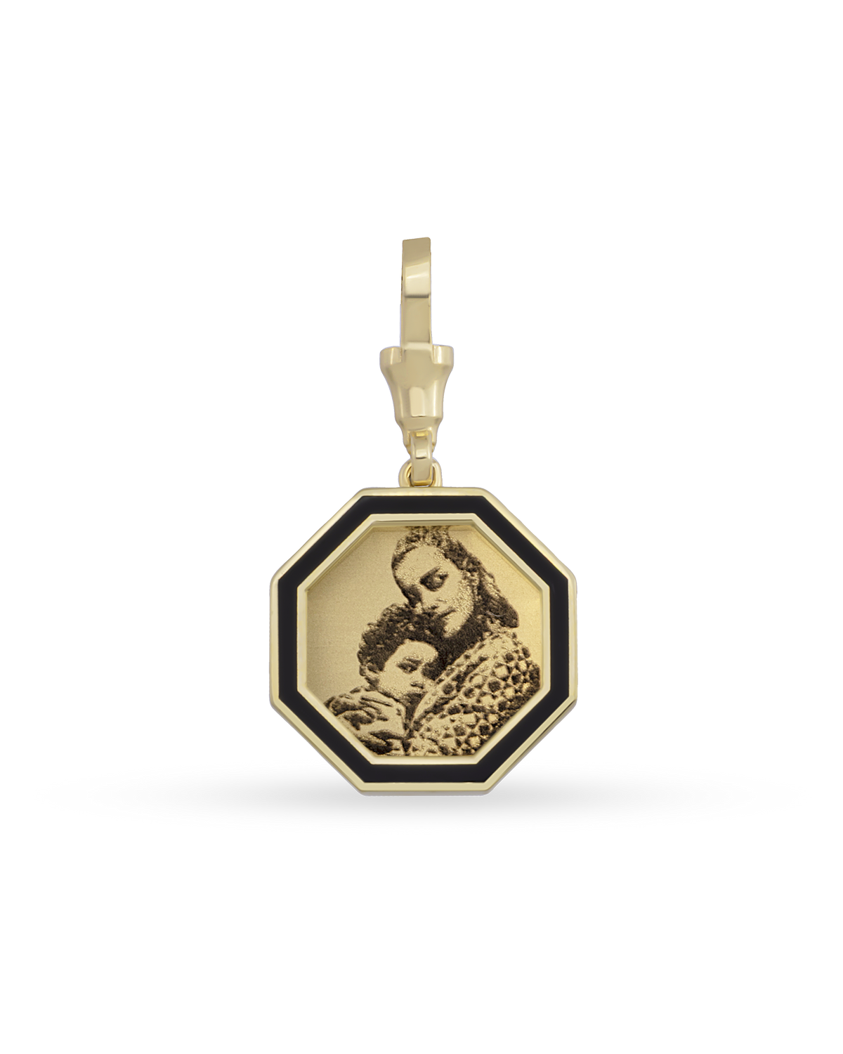 Instant Memories Bella Photo Engraved Pendant