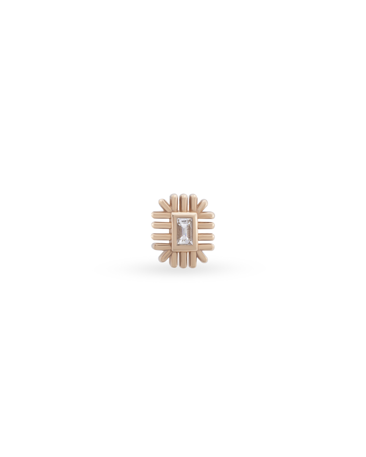 Minion Baguette Sun Single Earring