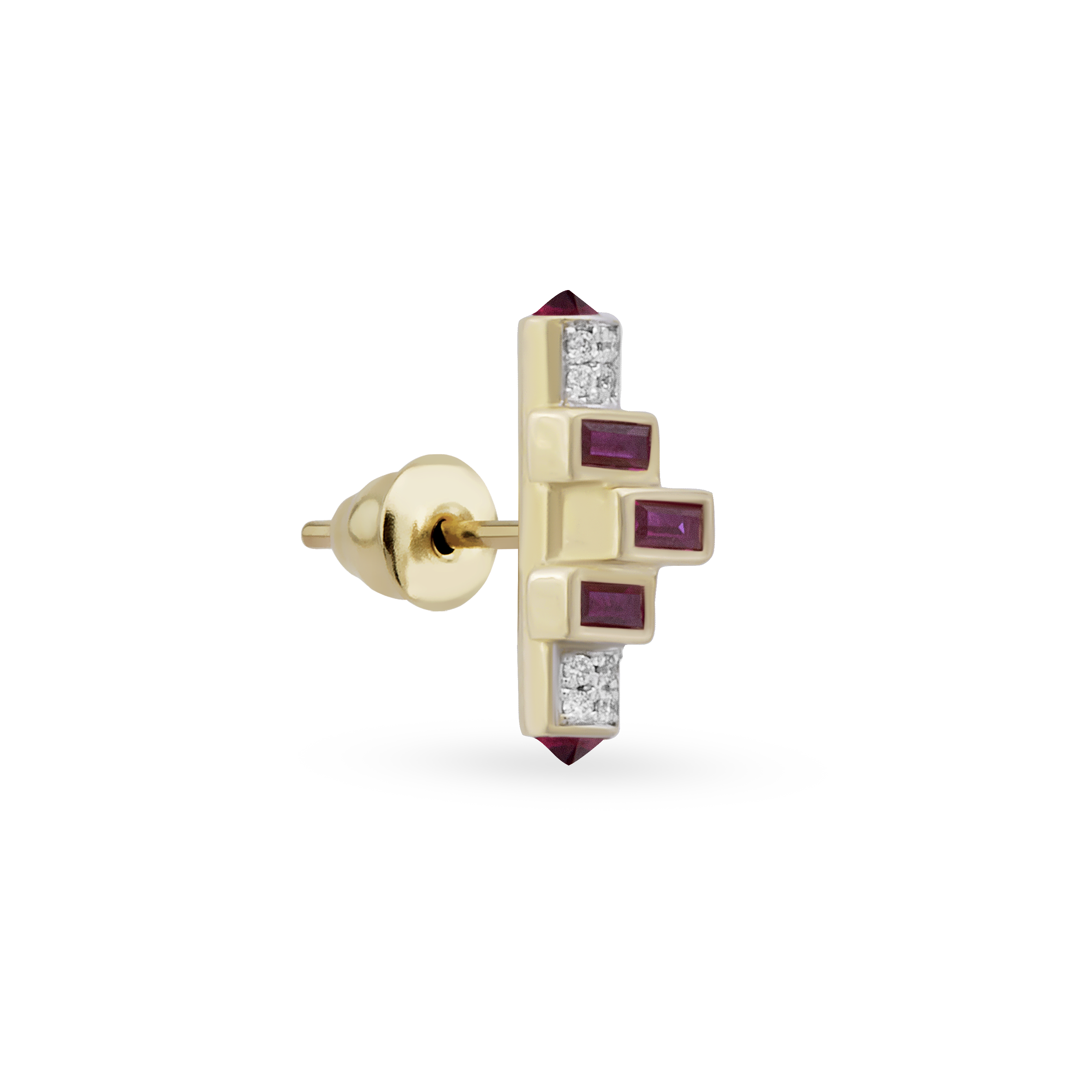 Greta Gem Single Earring