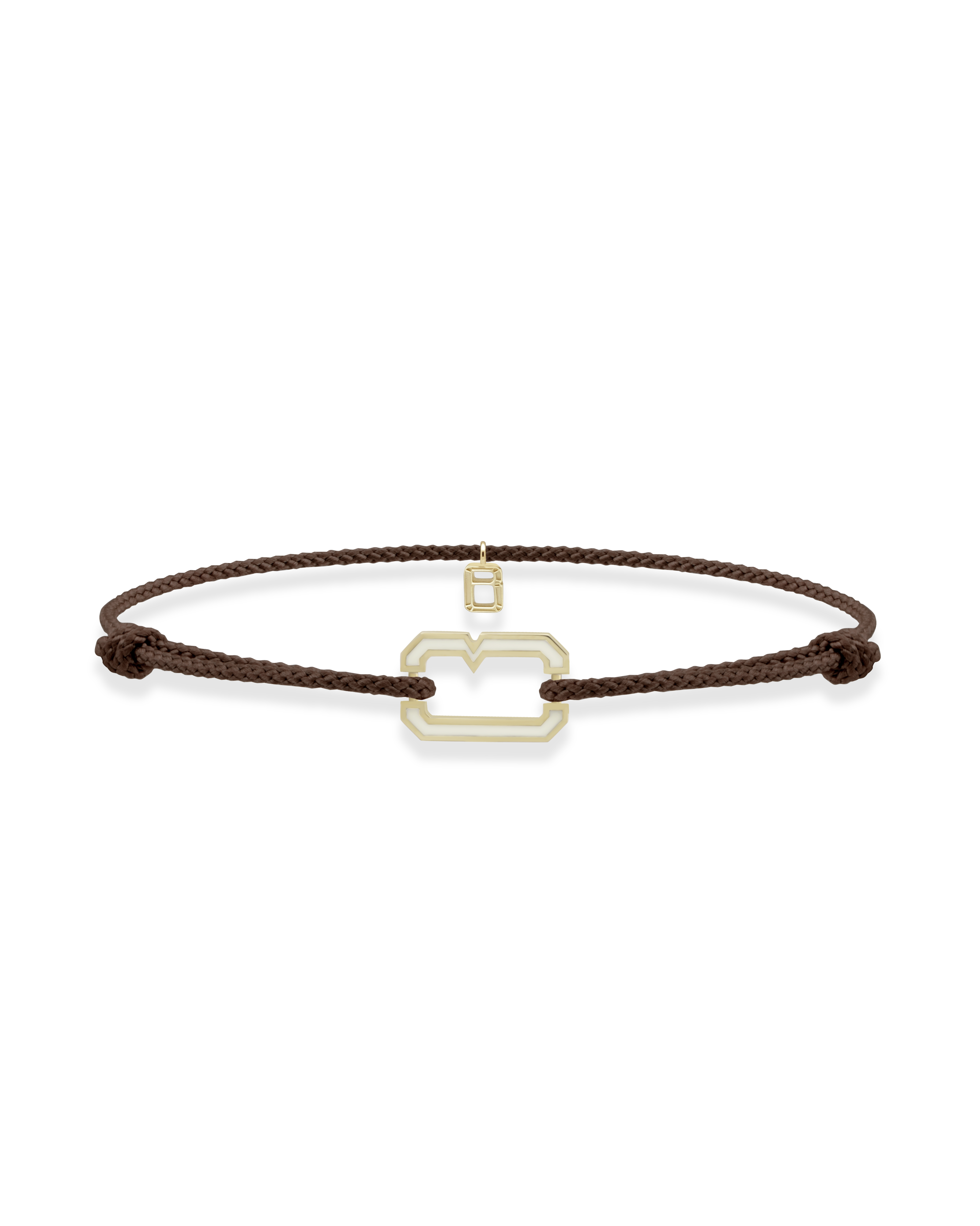 Monogram Cord Bracelet