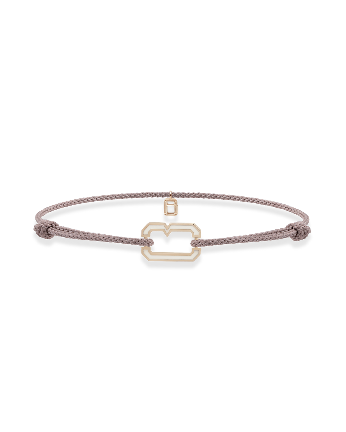 Monogram Cord Bracelet