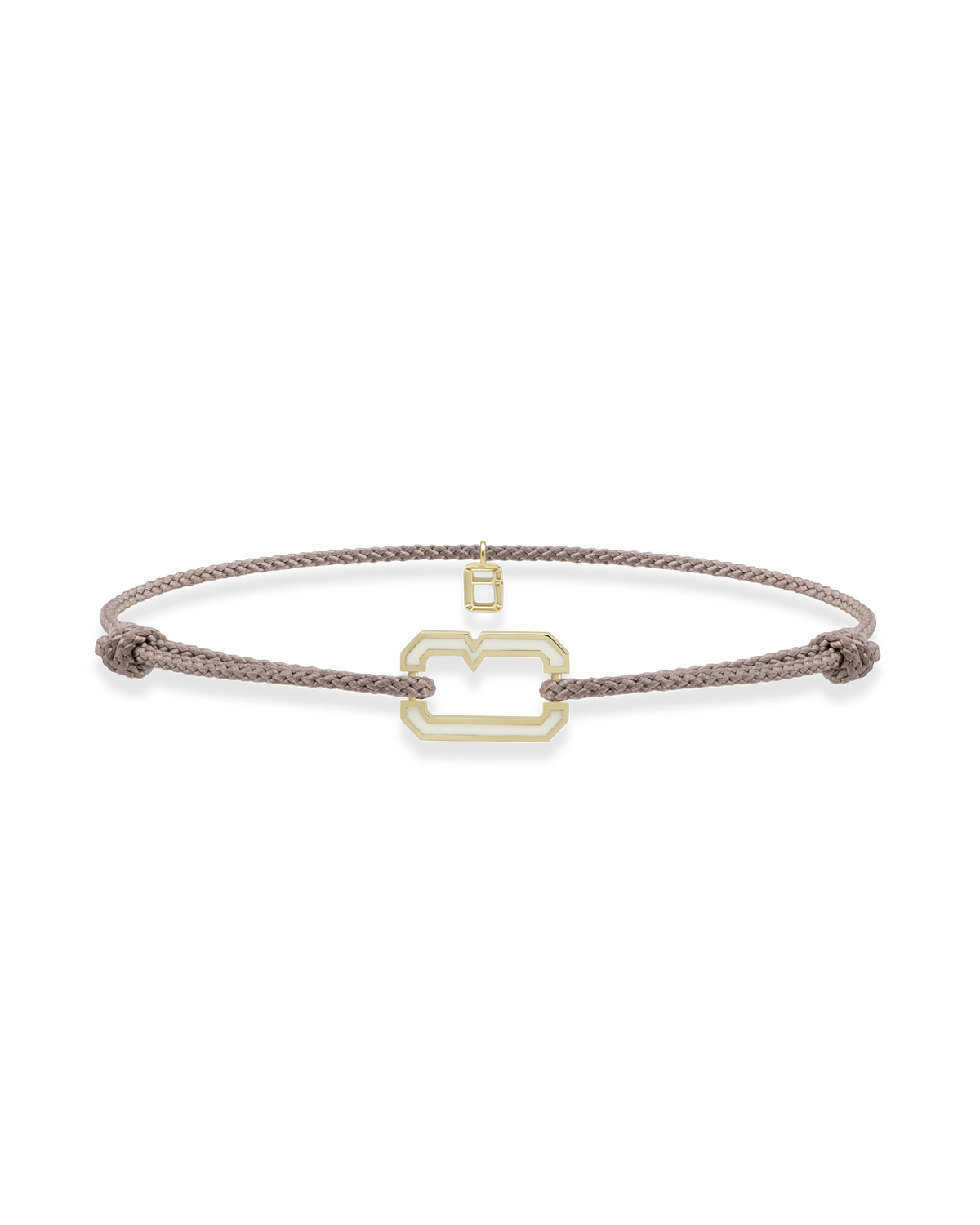 Monogram Cord Bracelet