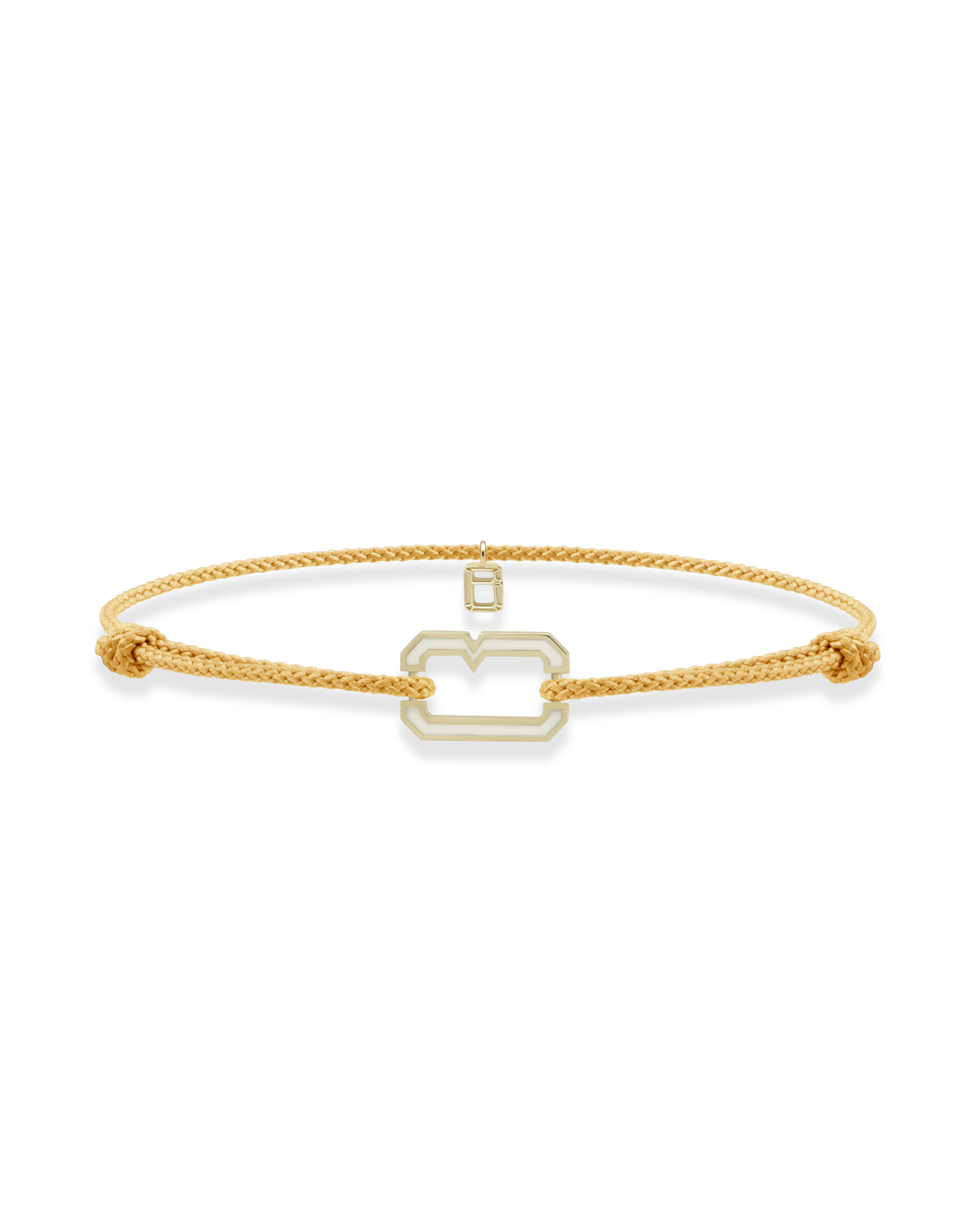 Monogram Cord Bracelet